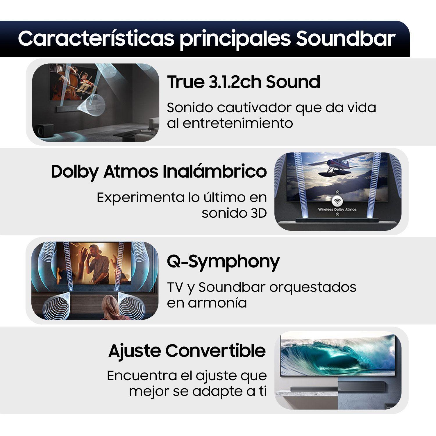 Q-Series Soundbar HW-QS700F 3.1.2 Subwoofer (2025)-3