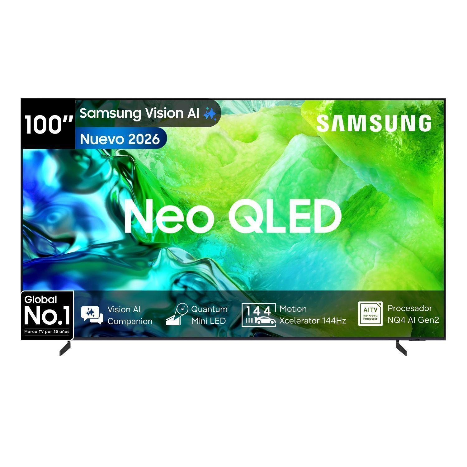100" Neo QLED QN80H 4K Vision AI Smart TV (2026)-0