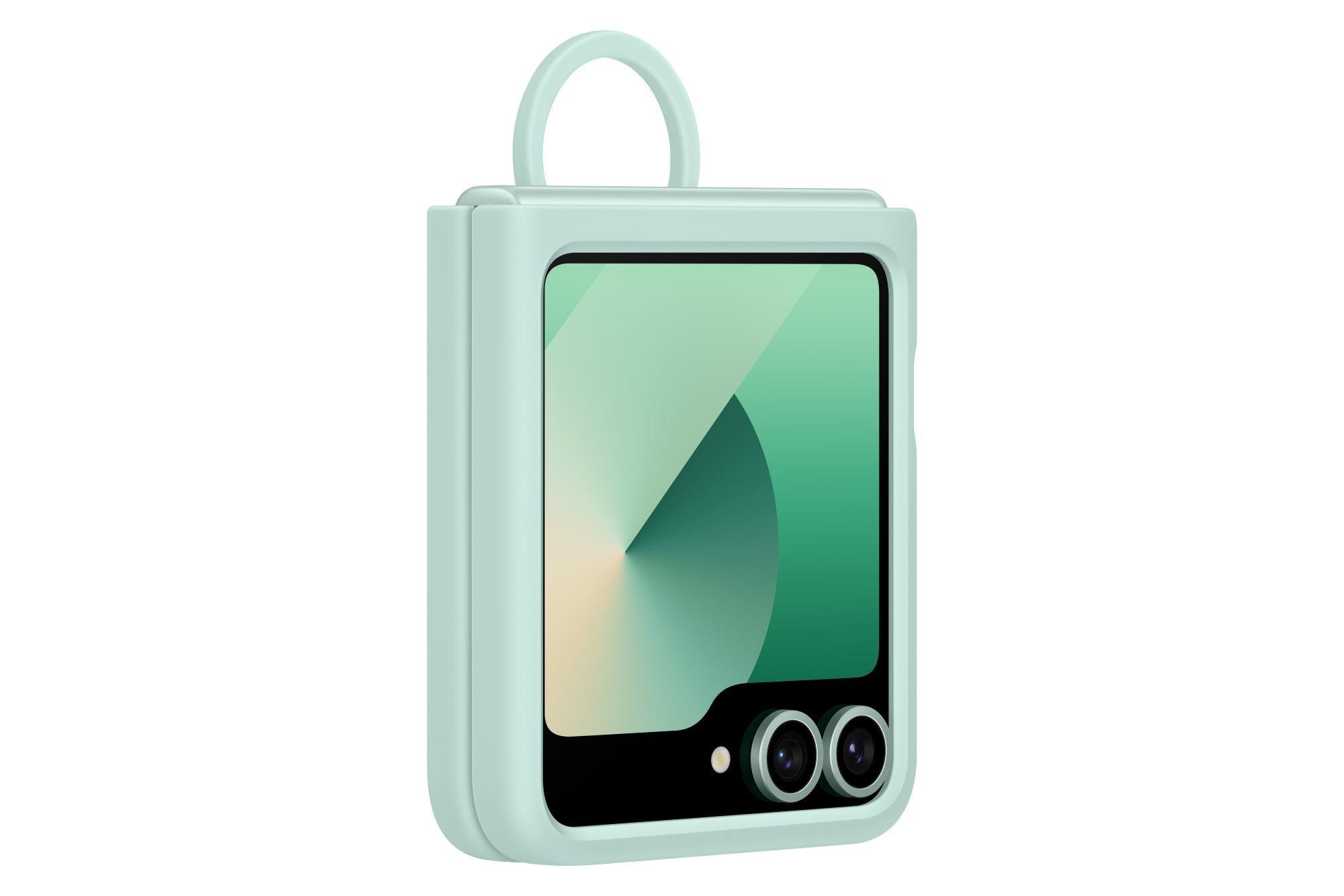Carcasa Galaxy Z Flip6 Silicone Case with Ring-2