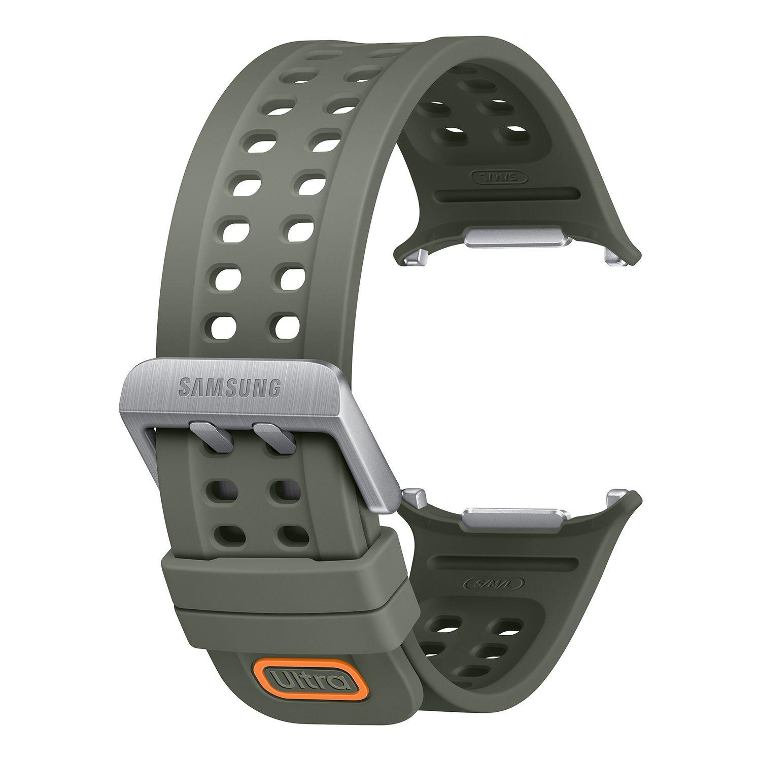 Marine Band (S/M/L) Olive para Galaxy Watch Ultra2-0