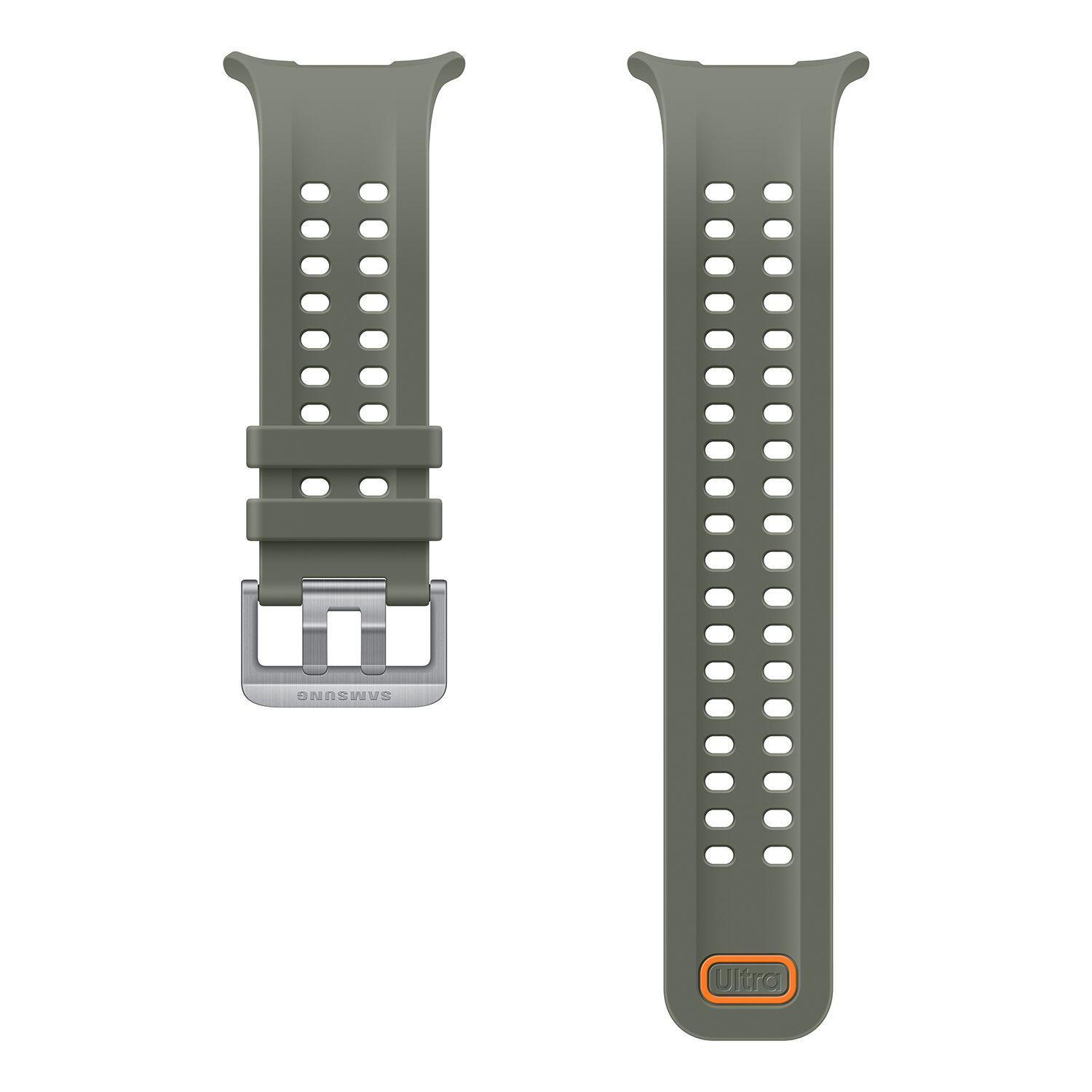 Marine Band (S/M/L) Olive para Galaxy Watch Ultra2-1