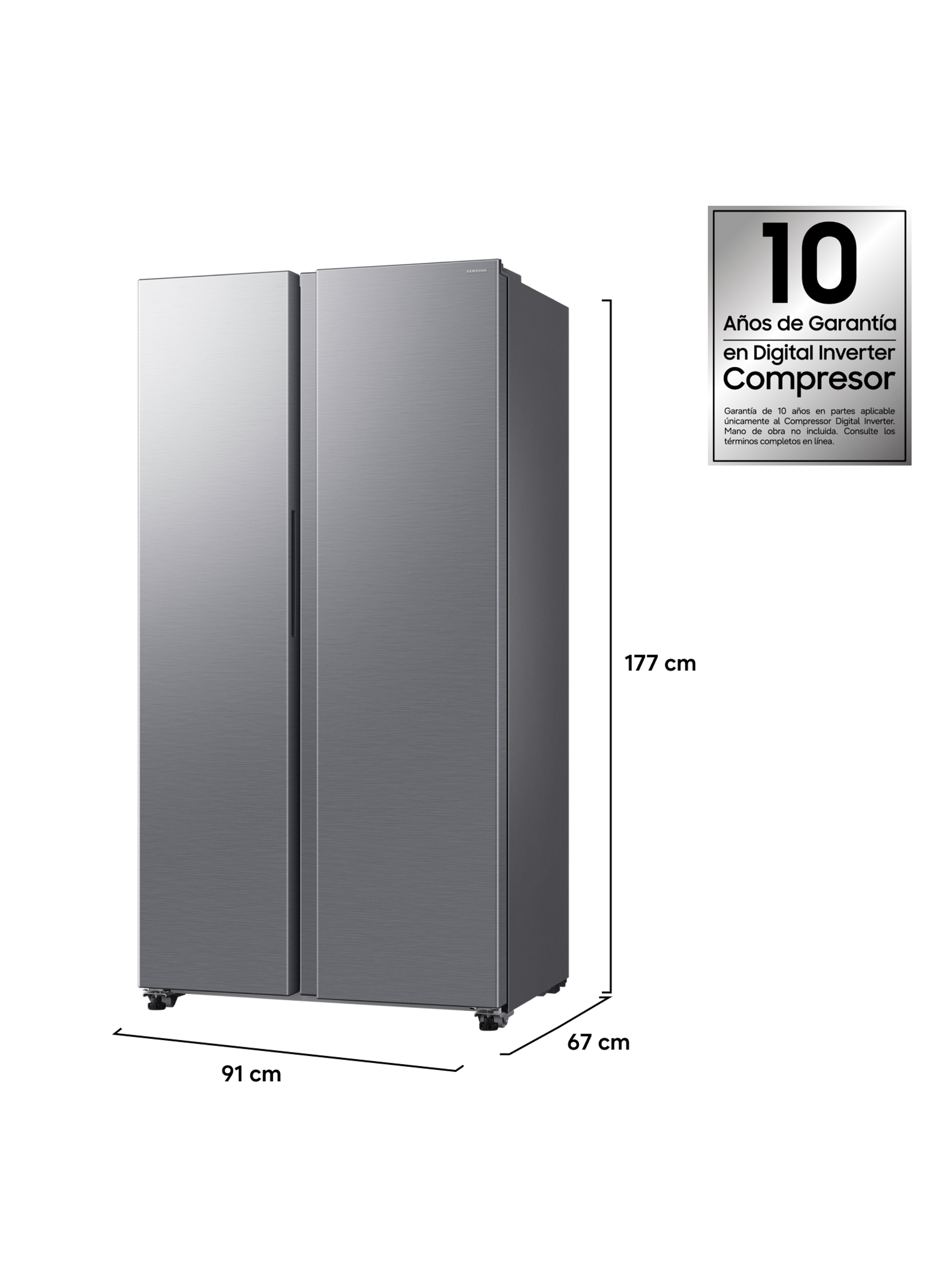 Refrigerador Side By Side 529 Litros con SpaceMax-2