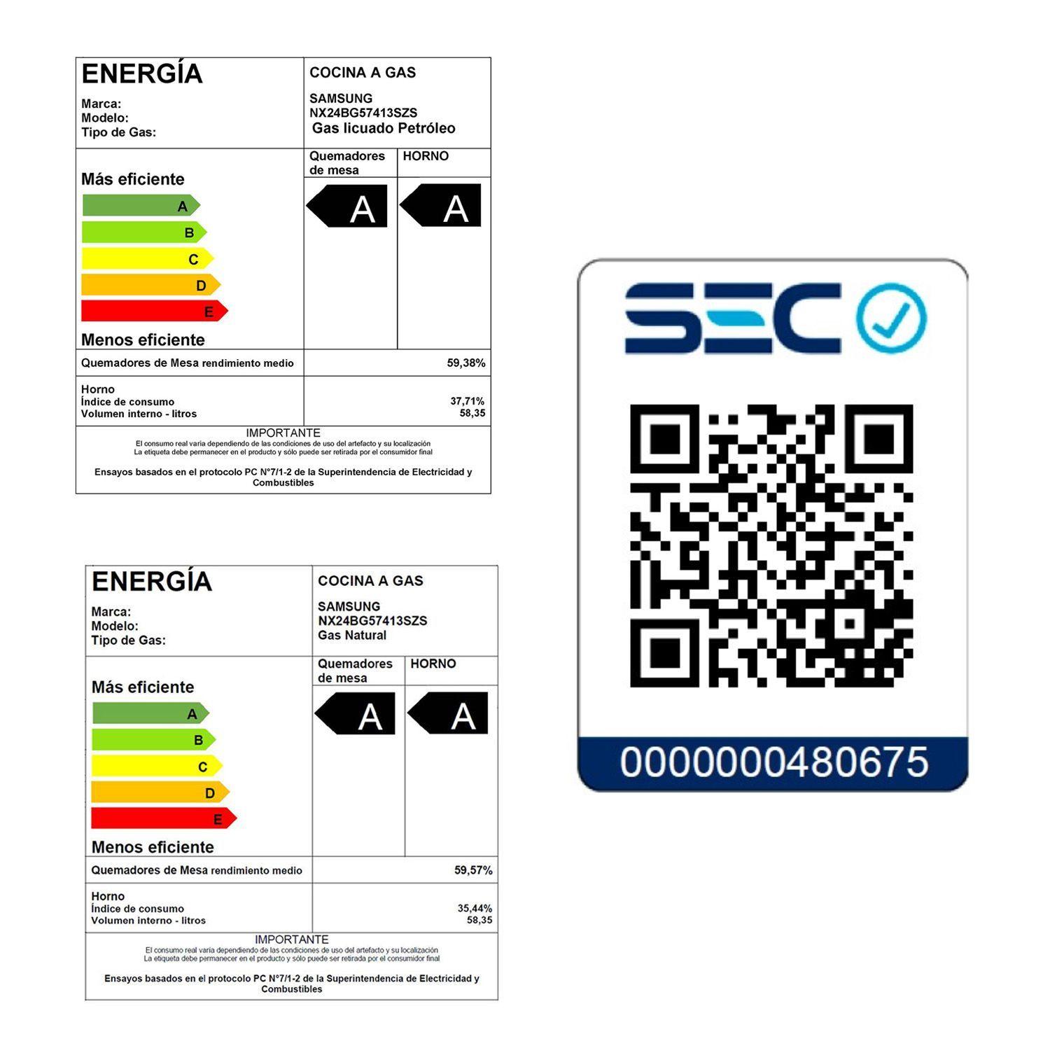 Cocina a Gas 4 Quemadores Silver-6