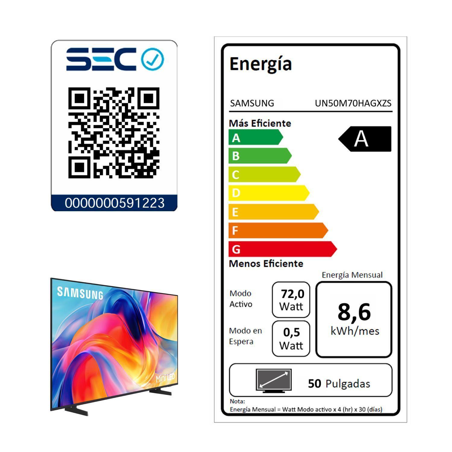 50" Mini LED M70H 4K Smart TV (2026)-7