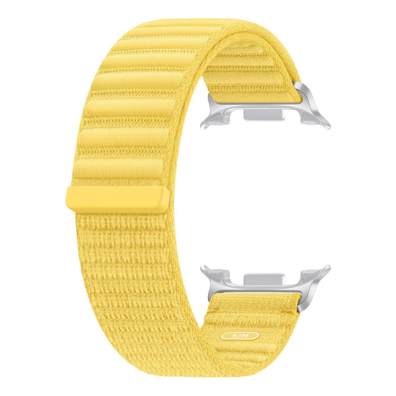 Fabric Band (S/M) Yellow para Galaxy Watch9 | Watch8-0