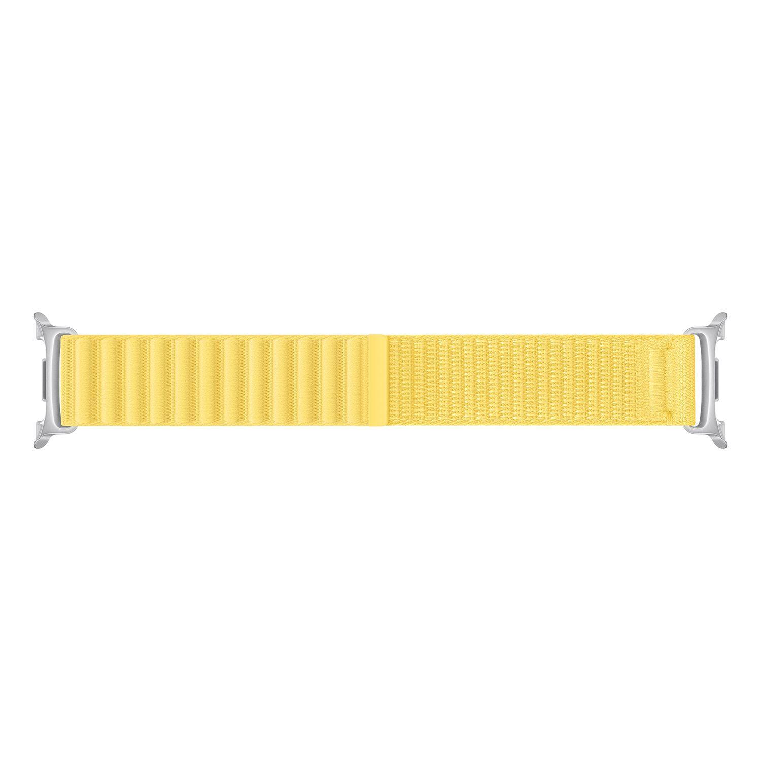 Fabric Band (S/M) Yellow para Galaxy Watch9 | Watch8-1