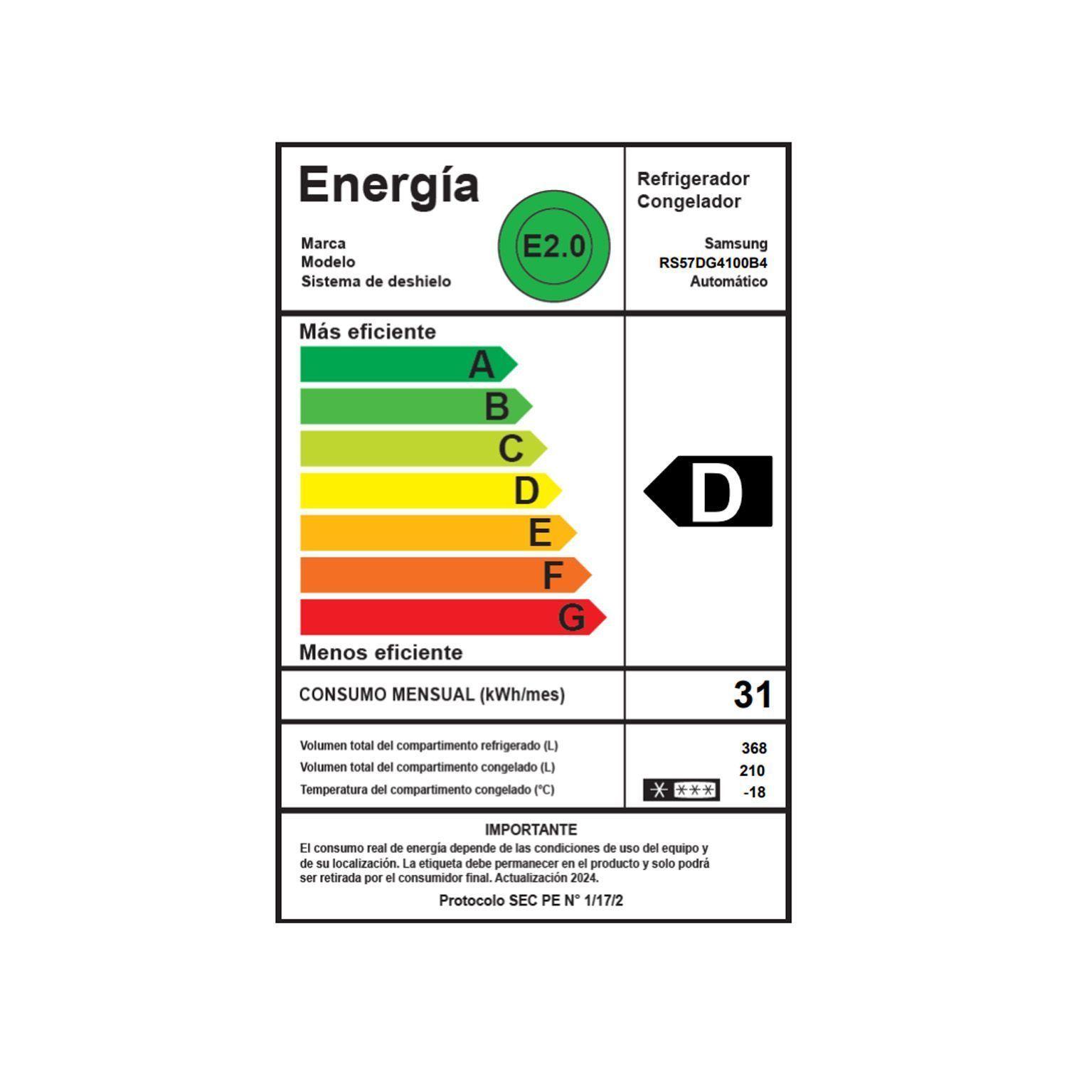 Refrigerador Side by Side con dispensador 560L Negro-6