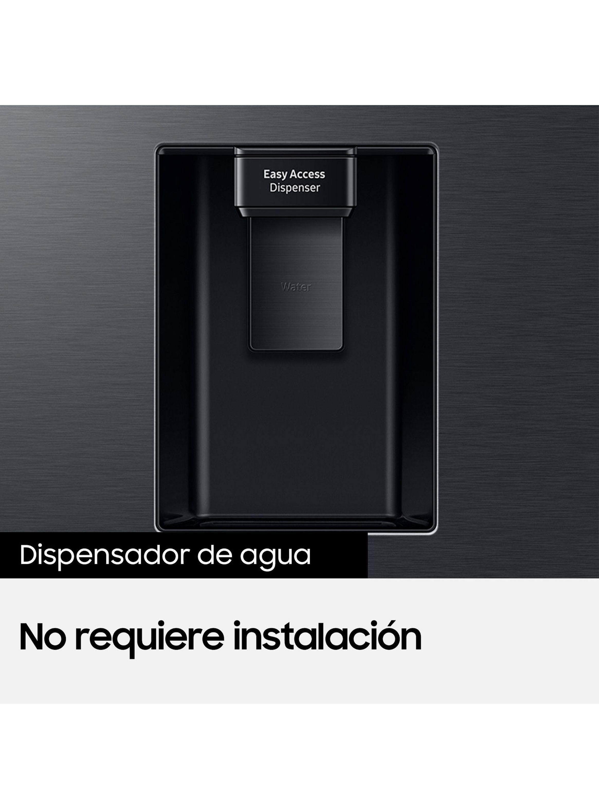 Refrigerador Side by Side con dispensador 578 L Negro-3