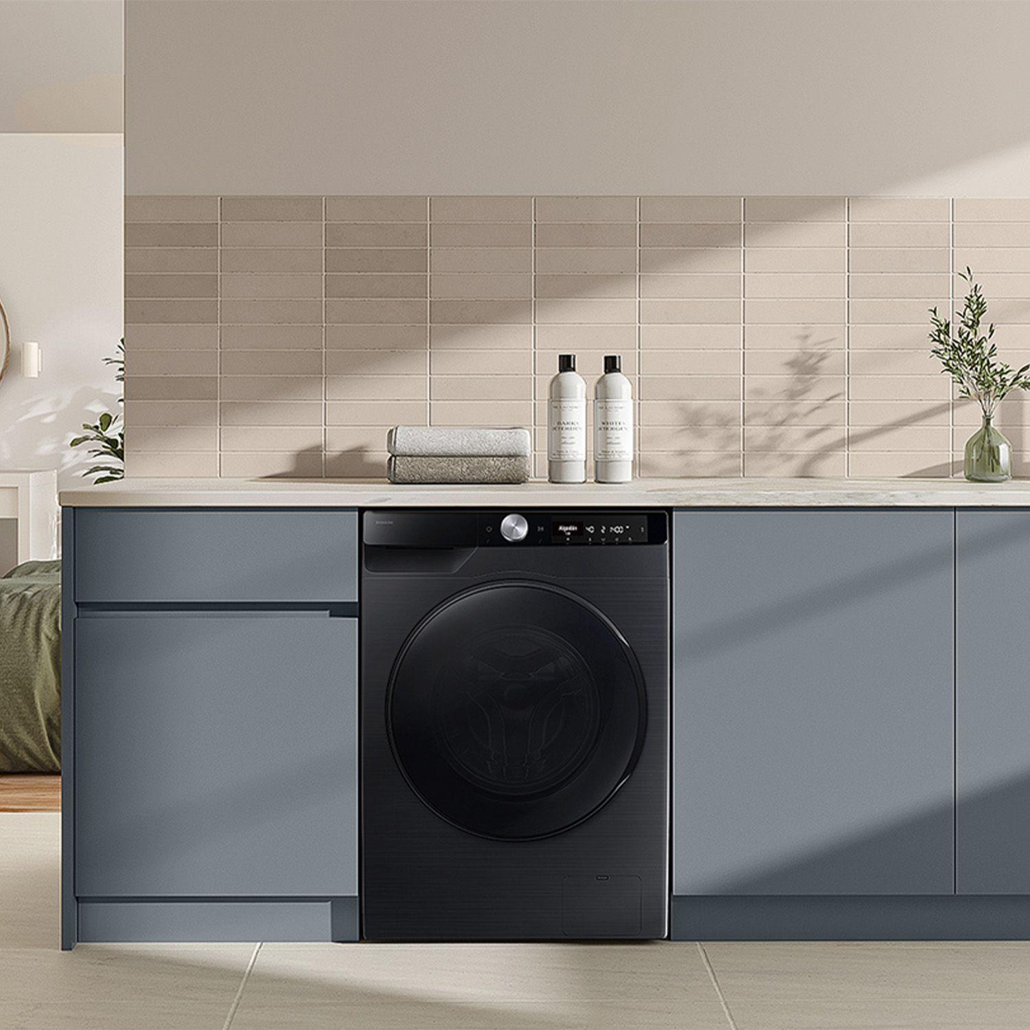 Lavadora Secadora 12Kg/8Kg Negra WiFi con AI Ecobubble (2025)-3