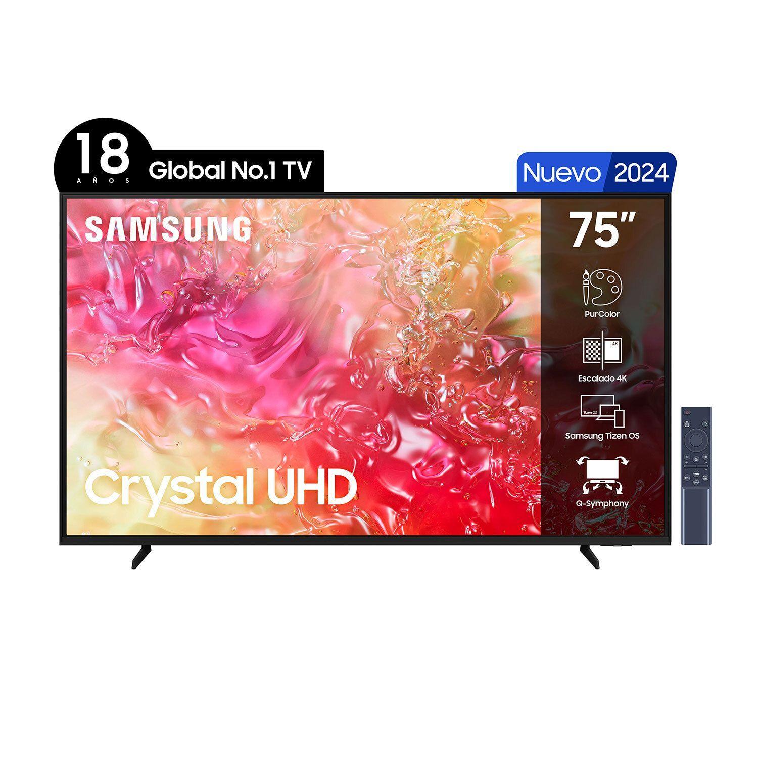 LED Samsung 75" DU7000 4K UHD Smart TV 2024-1