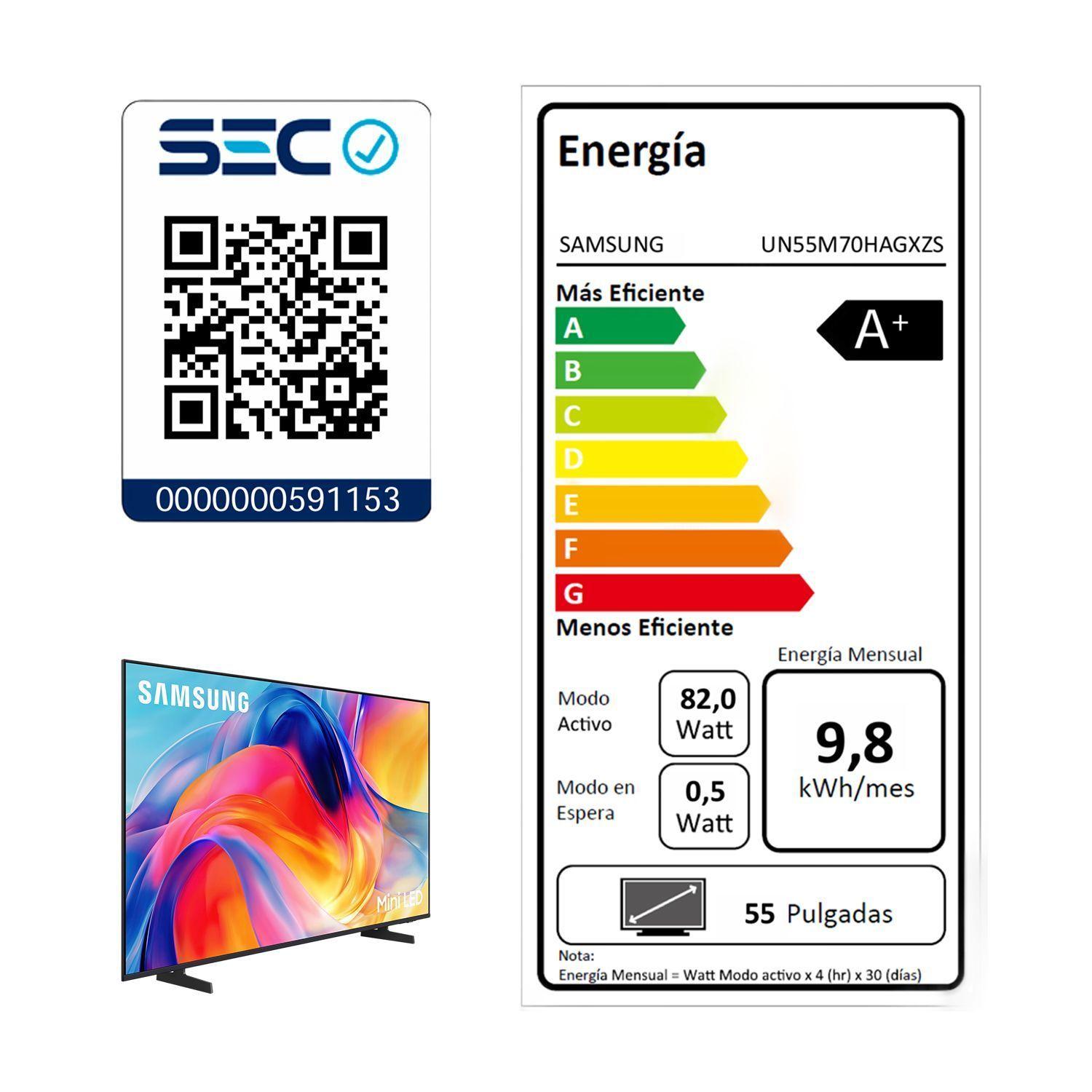 55" Mini LED M70H 4K Smart TV (2026)-7