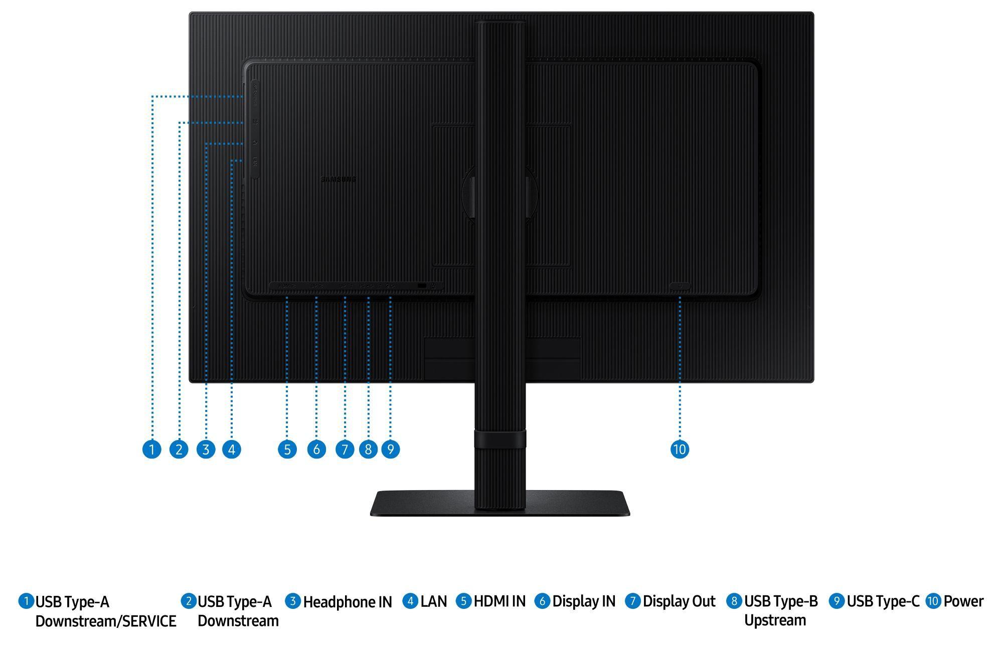 24" S60UD ViewFinity S6 QHD 100Hz Monitor High Resolution Plano-4