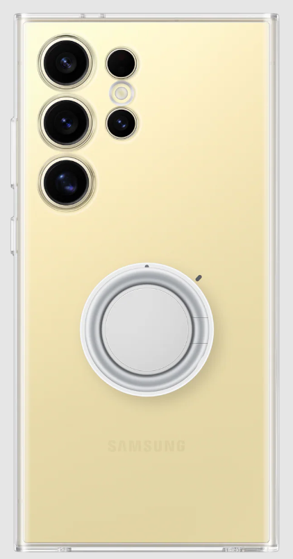 SAMSUNG CARCASA TRANSPARENTE DEL DISPOSITIVO PARA EL GALAXY-0