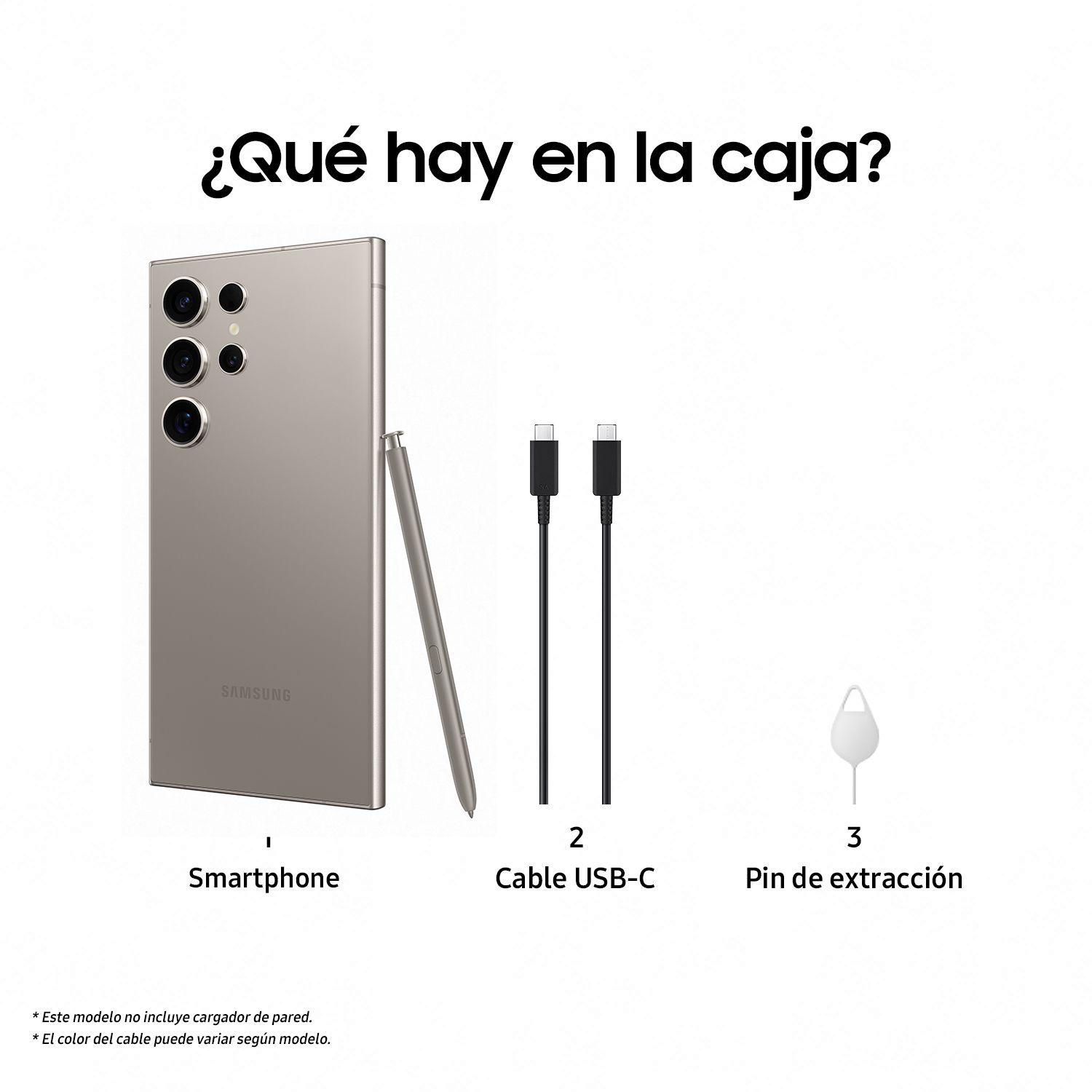 Samsung Galaxy S24 Ultra 256GB Gris Titanio-5