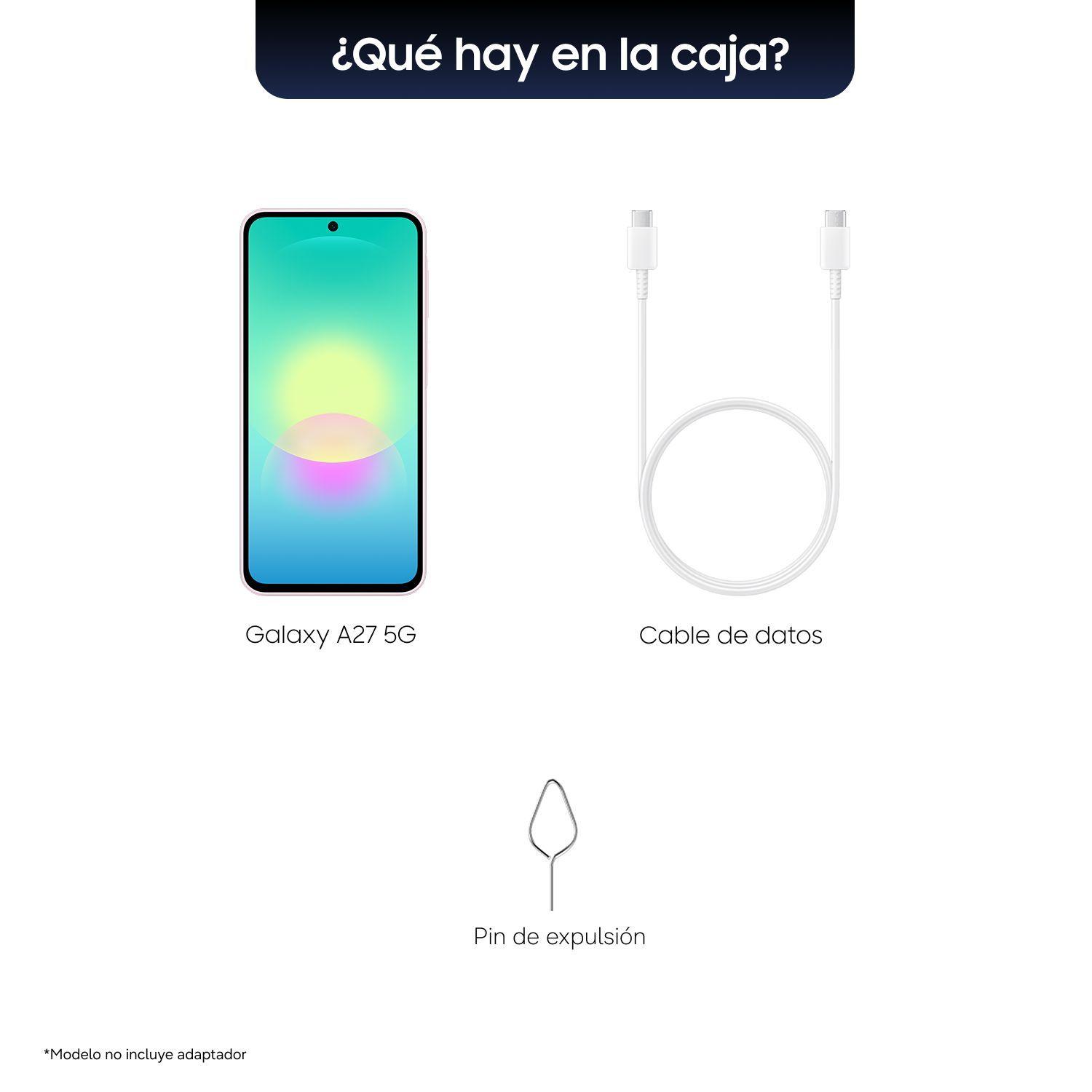 Samsung Galaxy A27 5G 128GB Awesome Light Pink + Carcasa de Regalo-6
