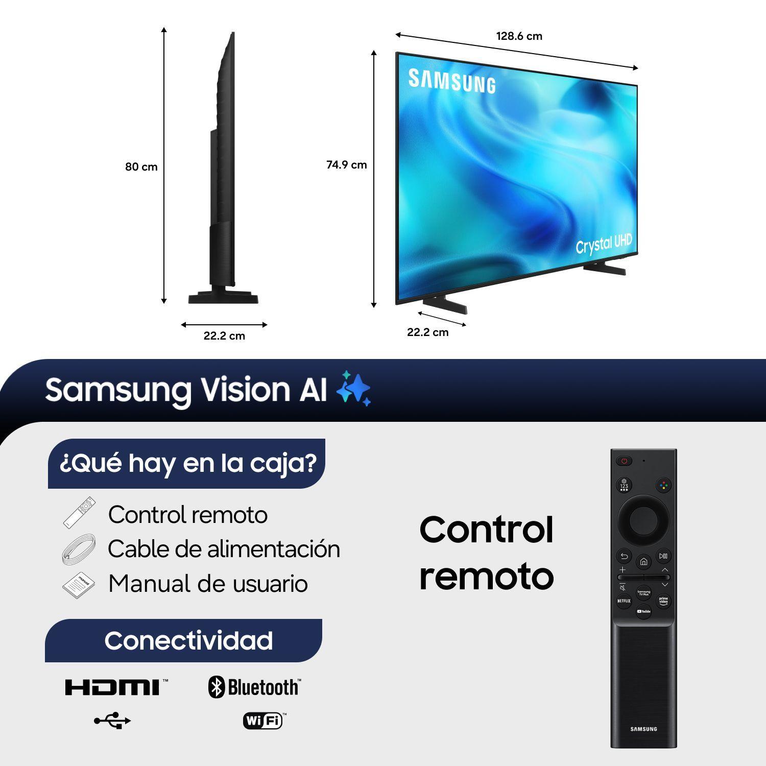 58" Crystal UHD U8500H 4K Samsung Vision AI Smart TV (2026)-1