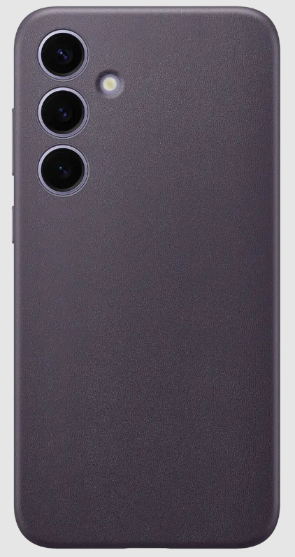 Carcasa cuero vegano para Samsung Galaxy S24+, Dark Violet 2024-0