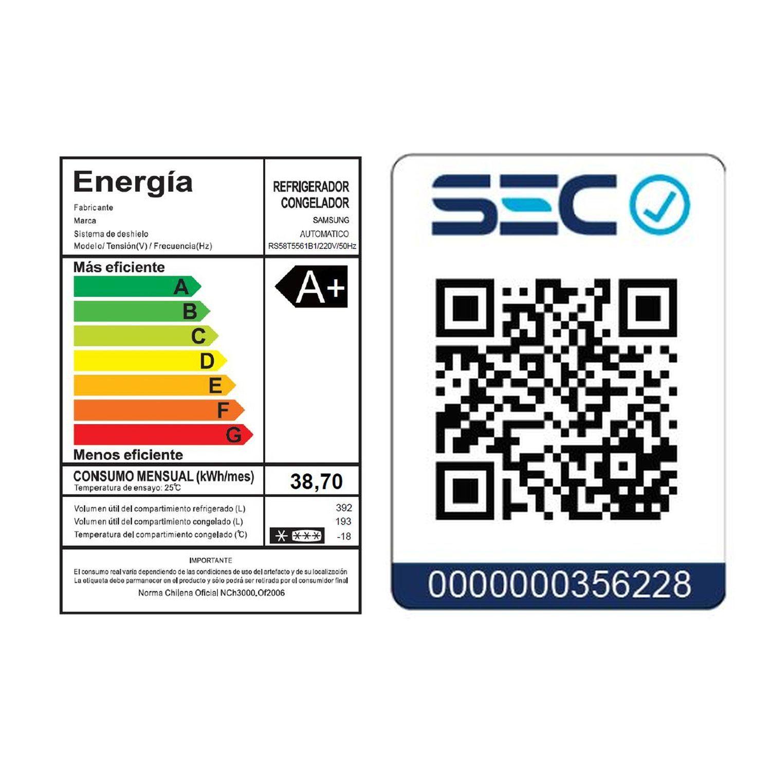 Refrigerador Side by Side 585L Family Hub-6