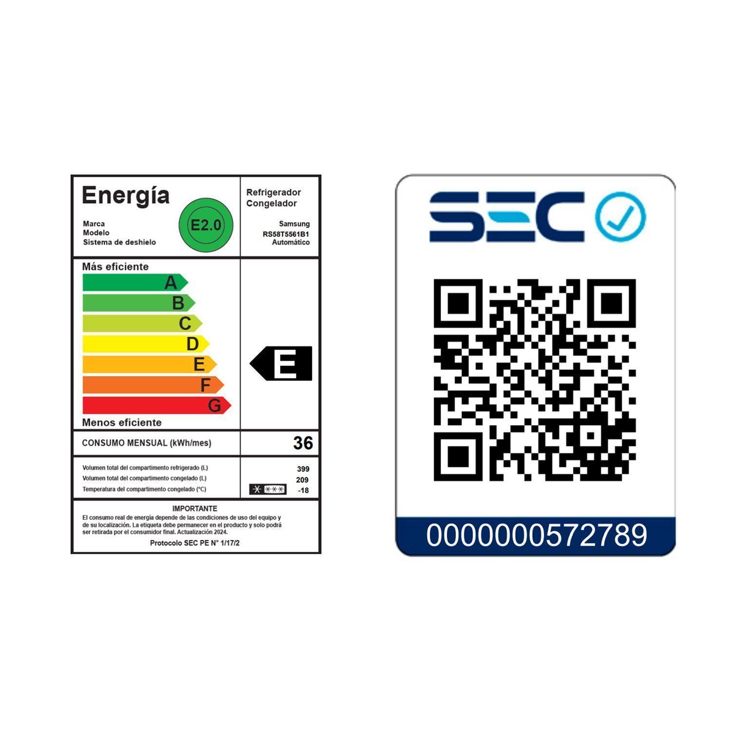 Refrigerador Side by Side 585L Family Hub-7