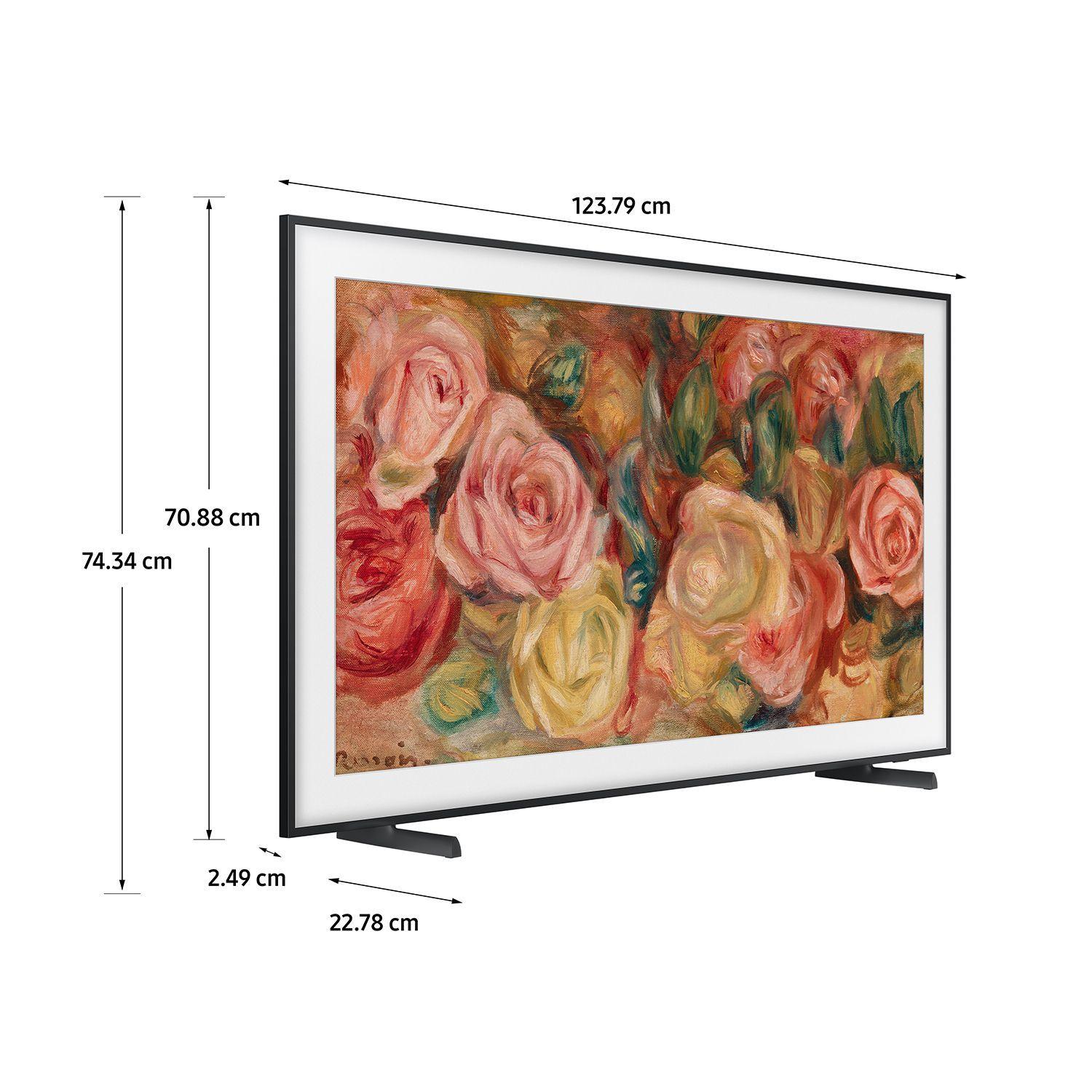 QLED Samsung 55" The Frame 4K UHD Smart TV 2024-2