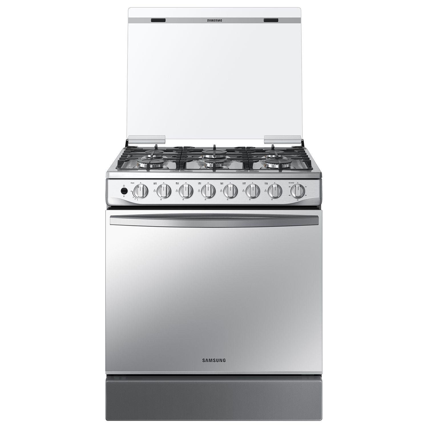 Cocina a Gas con 6 quemadores rápidos y semi rápidos-0