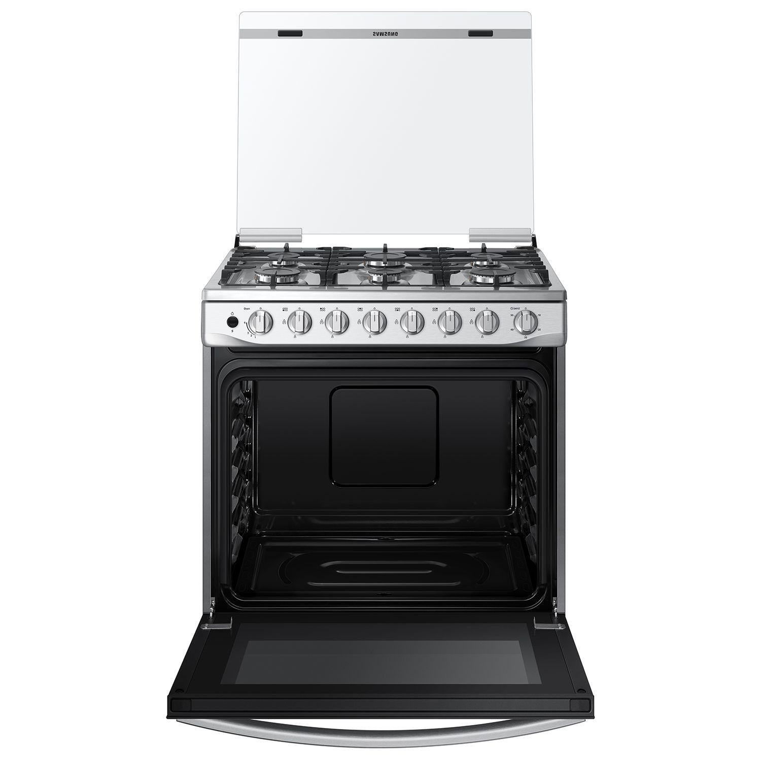 Cocina a Gas con 6 quemadores rápidos y semi rápidos-1