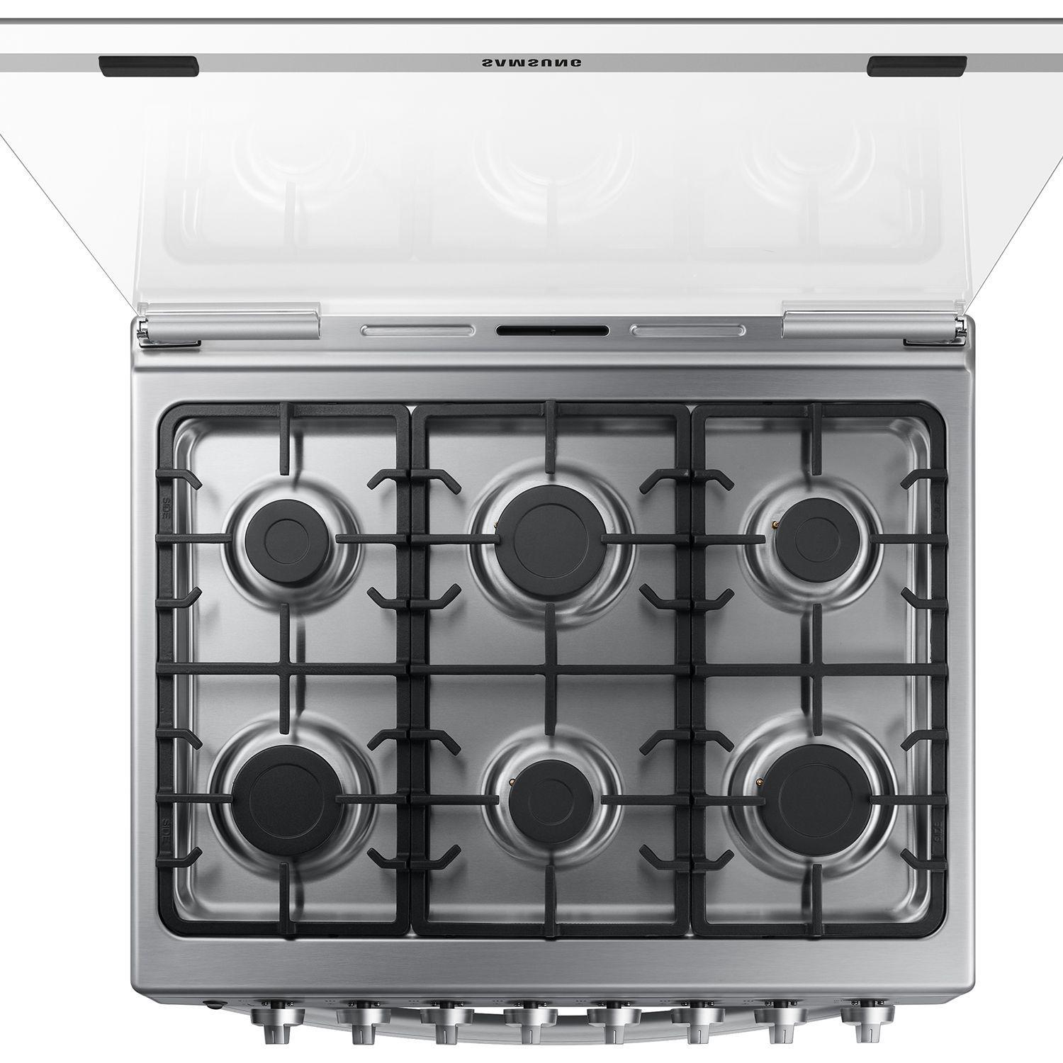 Cocina a Gas con 6 quemadores rápidos y semi rápidos-3