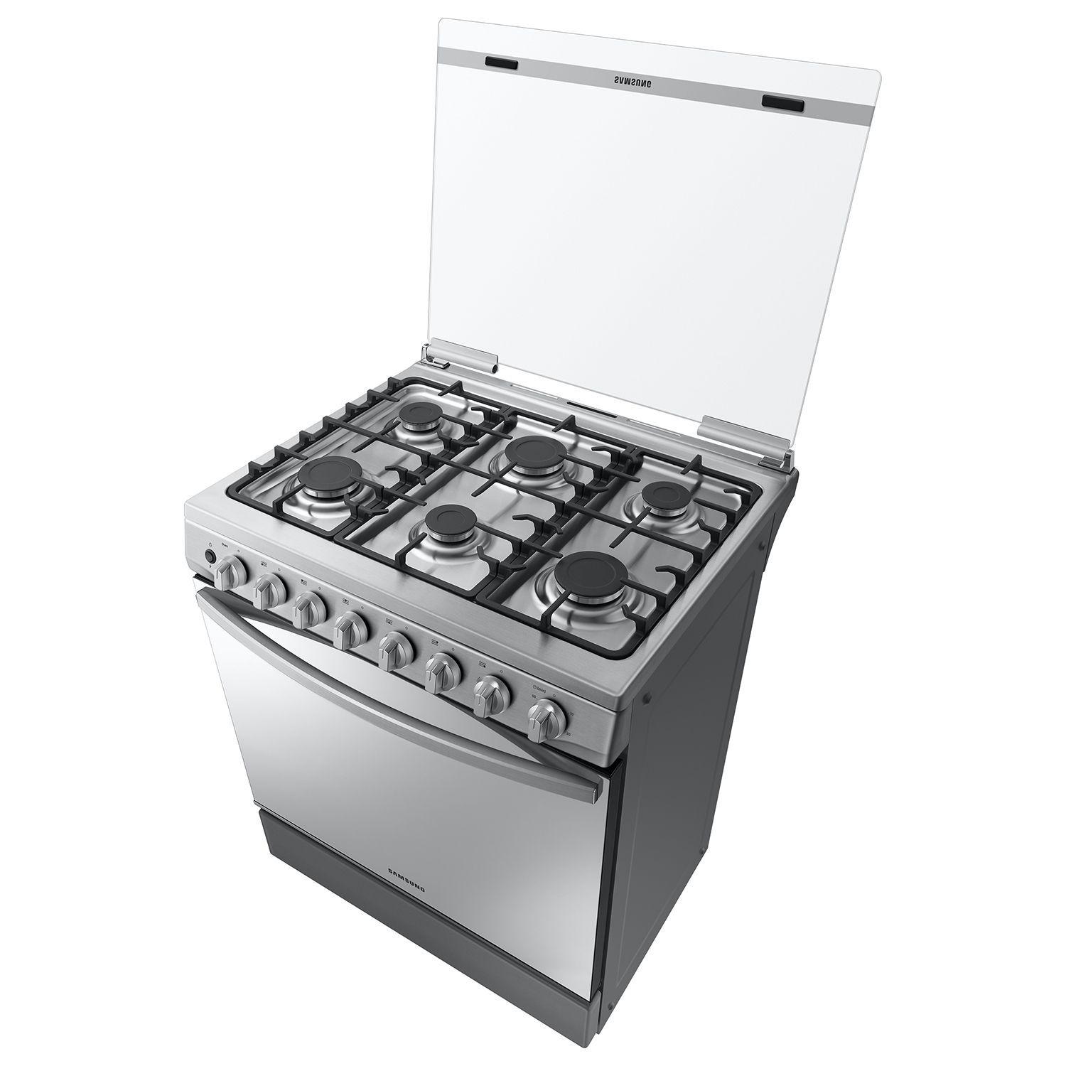 Cocina a Gas con 6 quemadores rápidos y semi rápidos-5