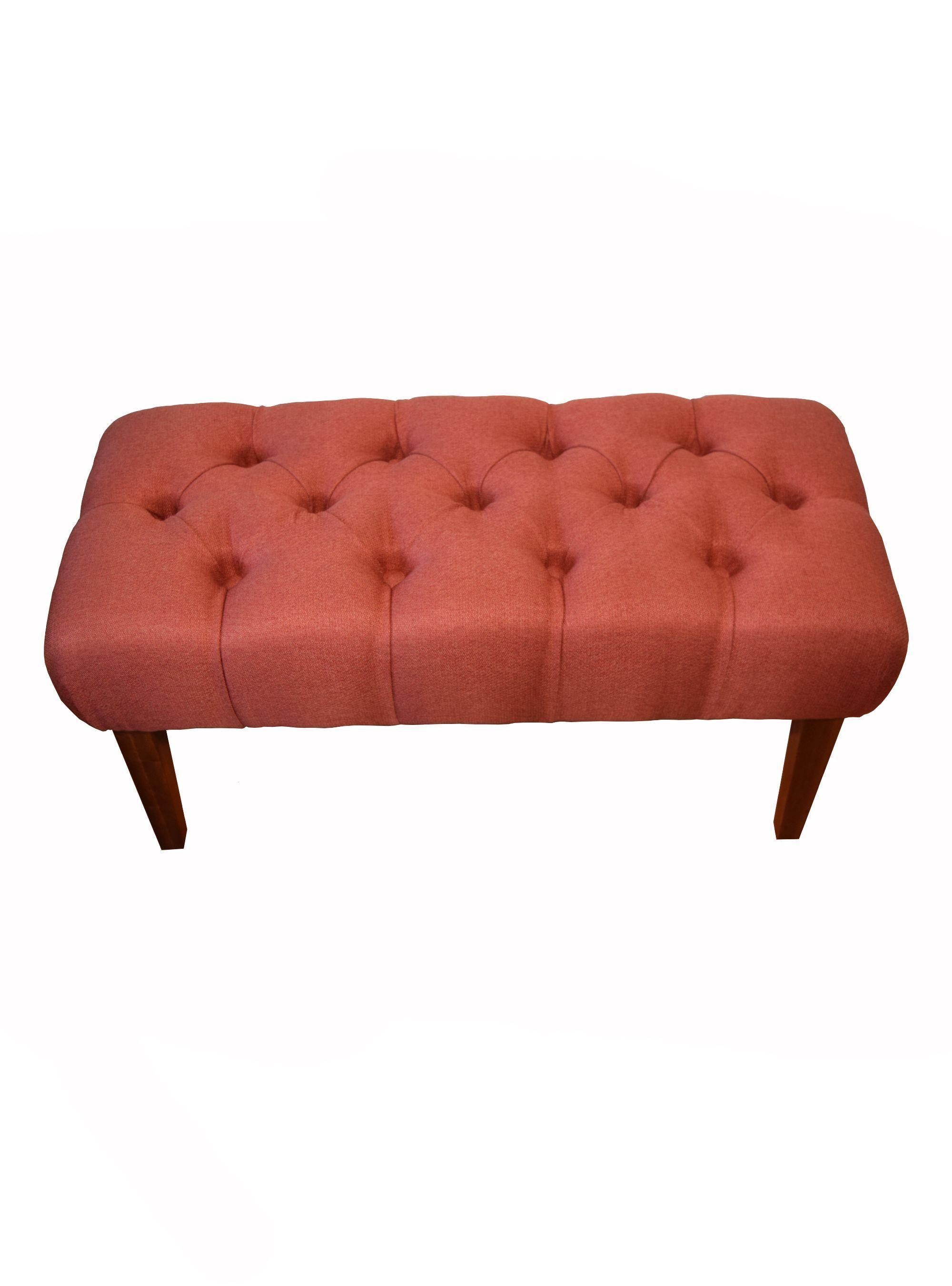 BANQUETA L75 RIVOLI LINO TERRACOTA-2
