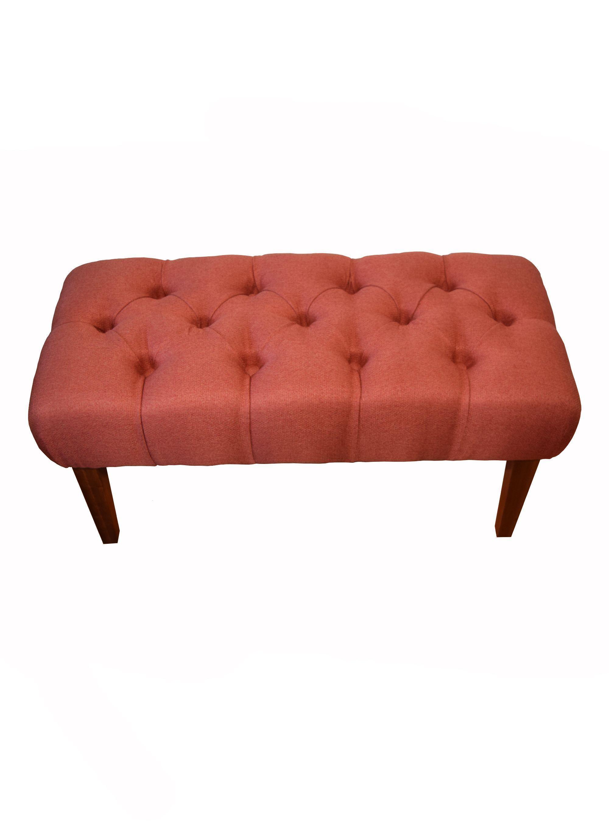 BANQUETA L75 RIVOLI LINO TERRACOTA-2