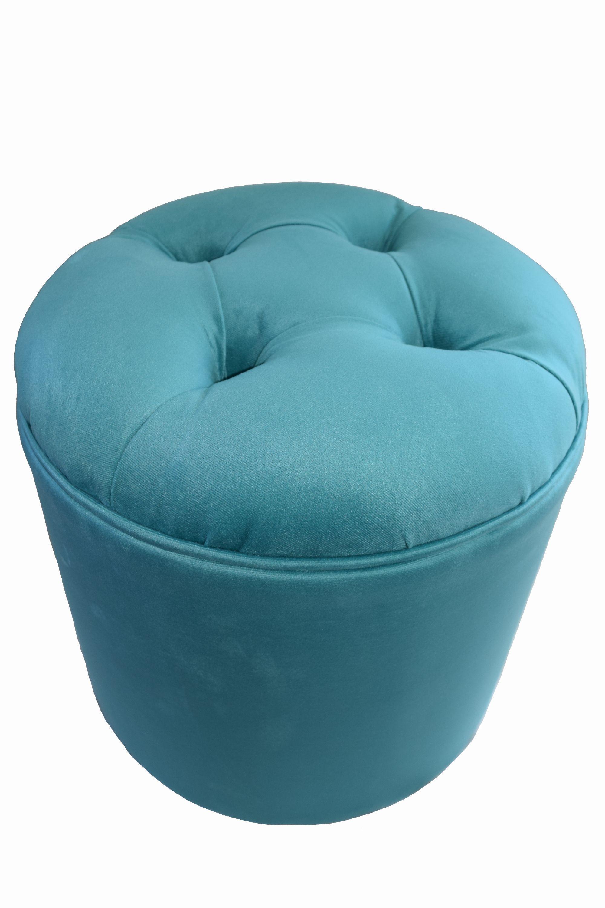 Poufs D40 Trebol Turquesa-1