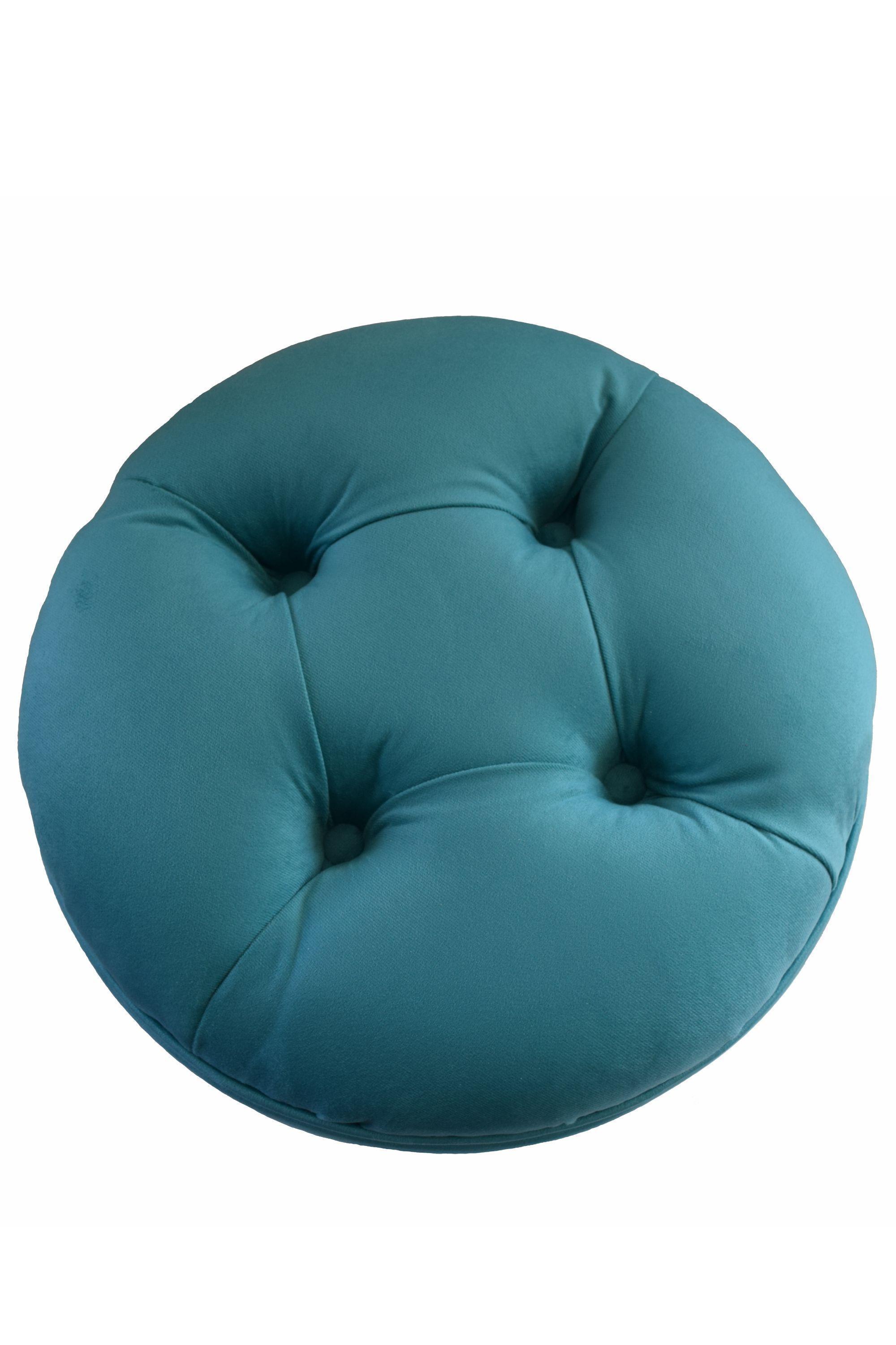 Poufs D40 Trebol Turquesa-3