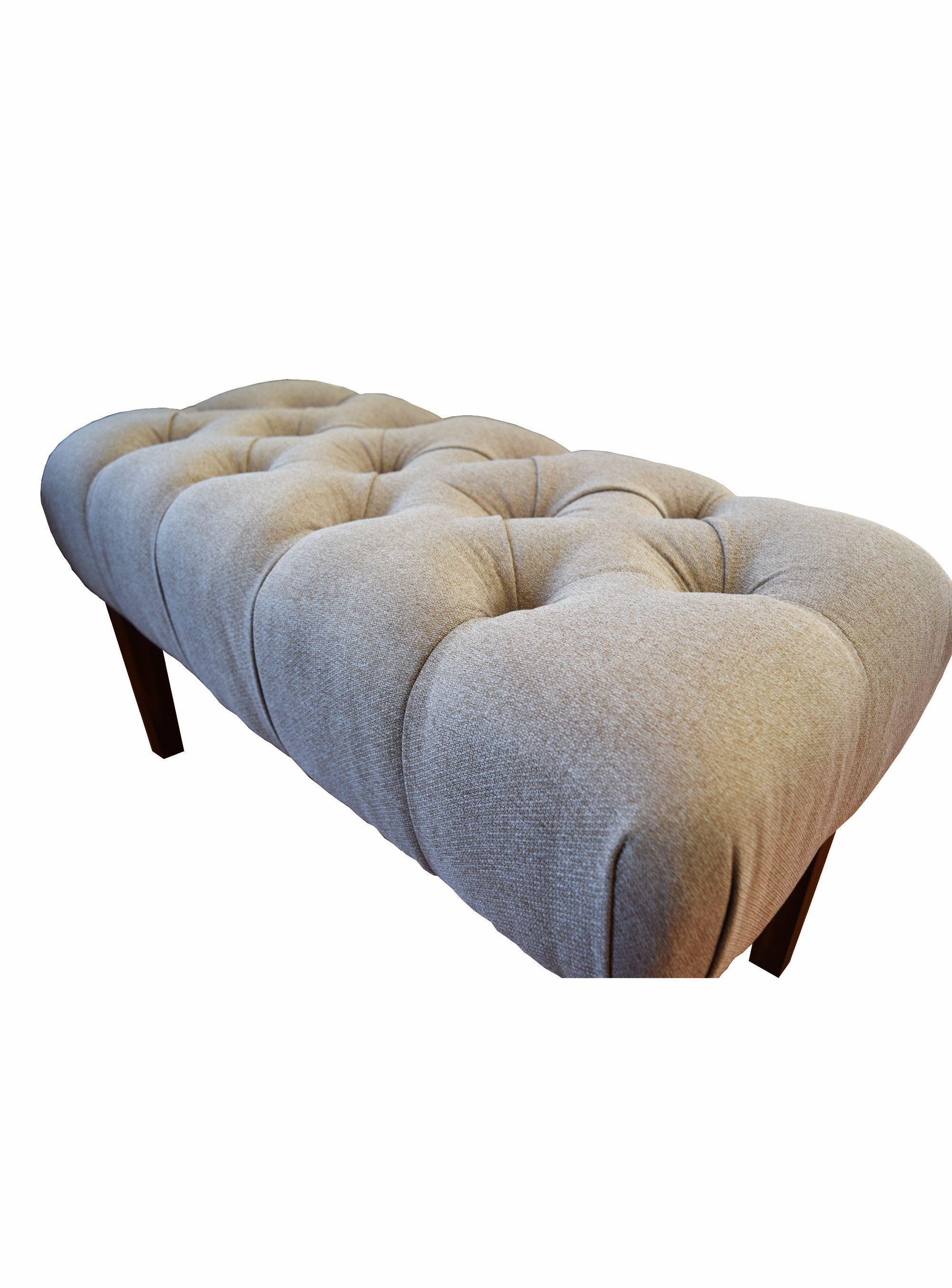 Banqueta L75 Rivoli Lino Beige-3