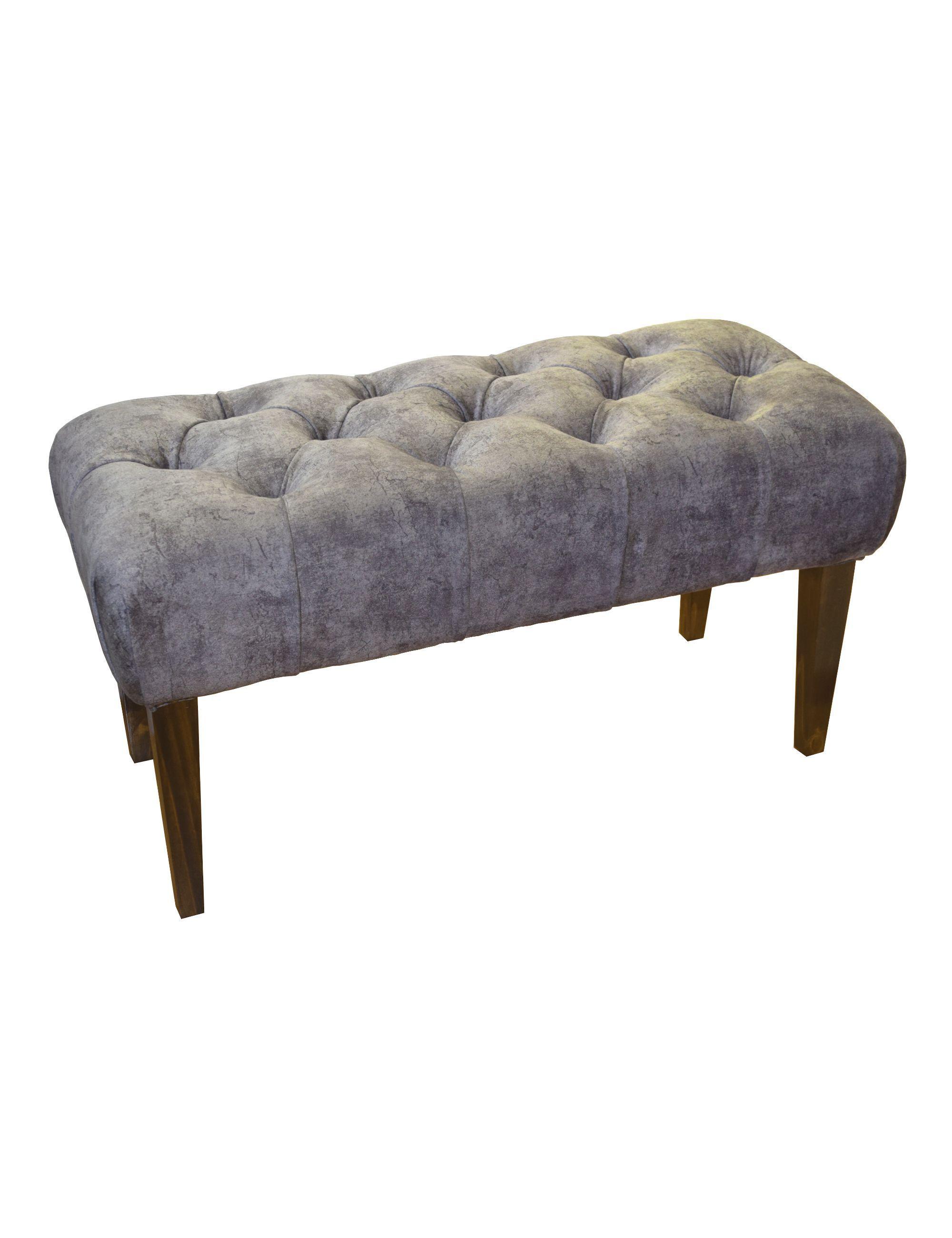 BANQUETA L75 RIVOLI FELPA NEGRO MATIZADO-3