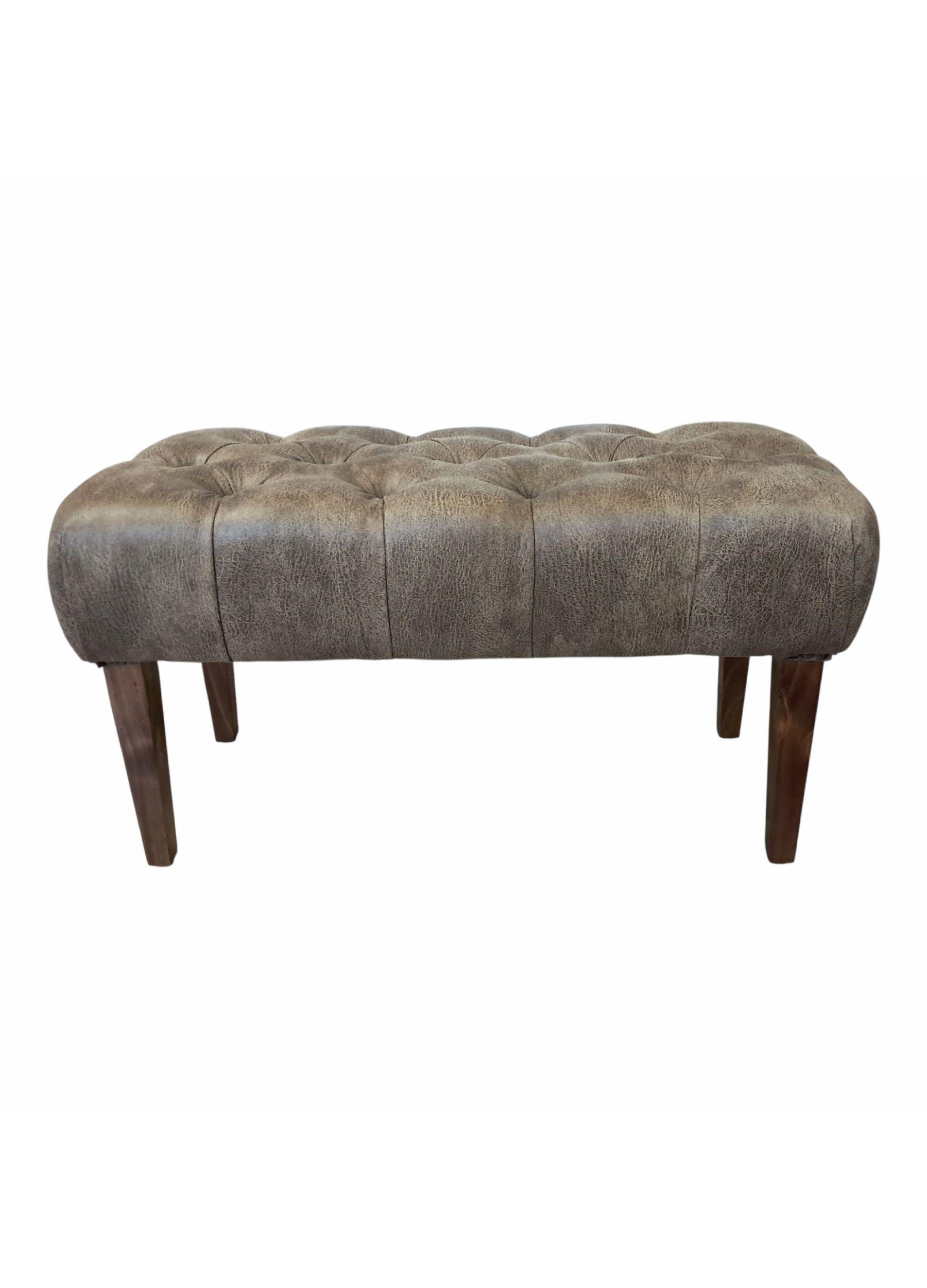 Banqueta L75 Rivoli Ecocuero Envejecido-0