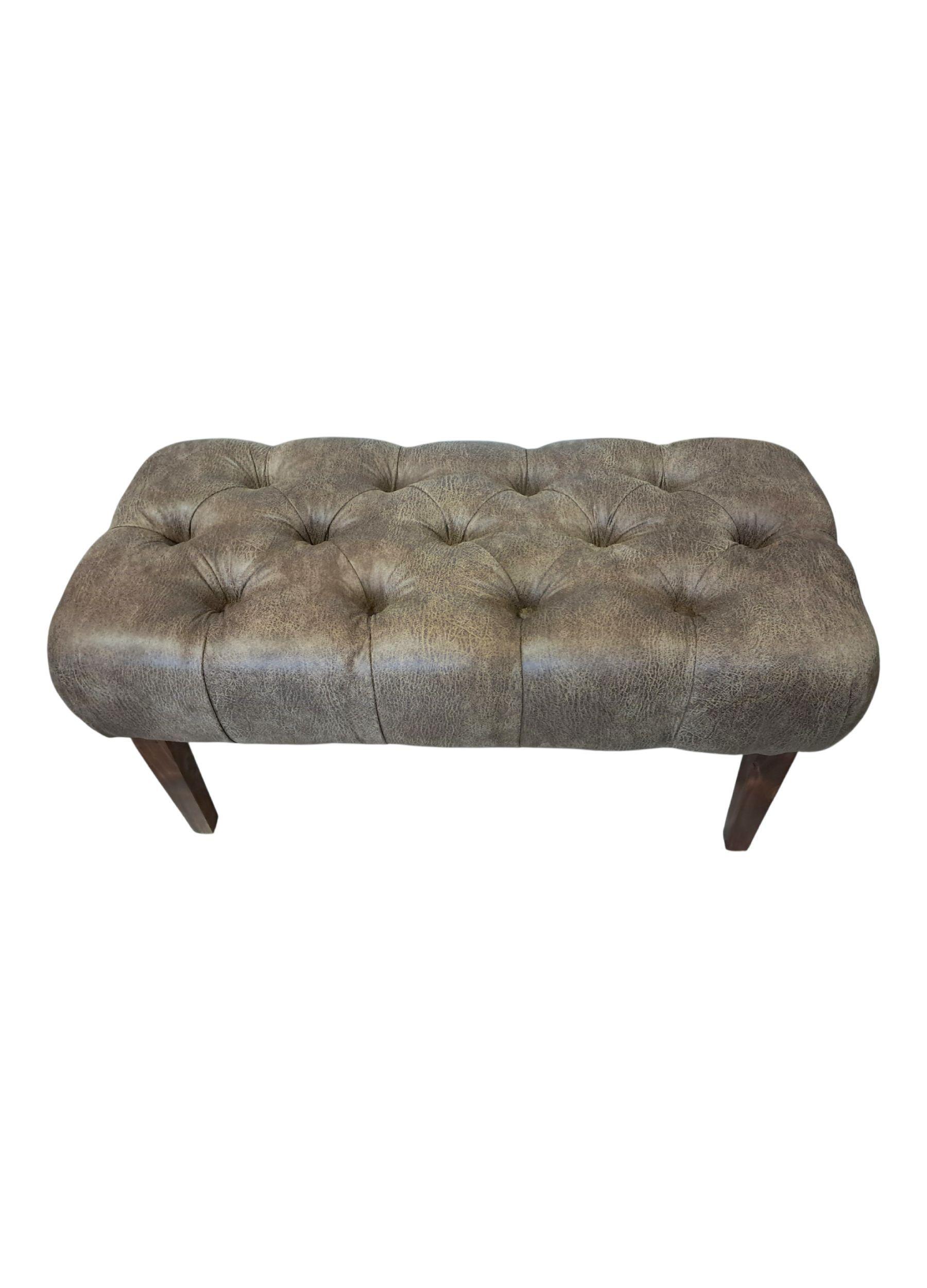 Banqueta L75 Rivoli Ecocuero Envejecido-2