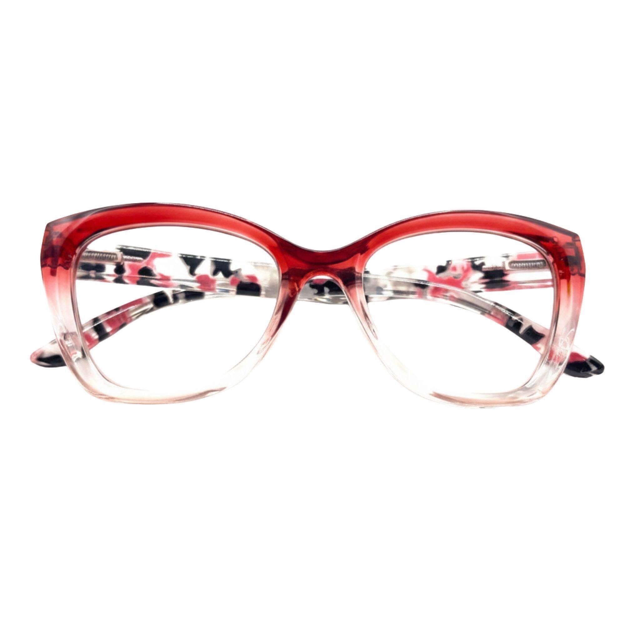 Lentes de Lectura Opticos para mujer Achik Scarlet Ruby Cat Eye con filtro para luz azul-2