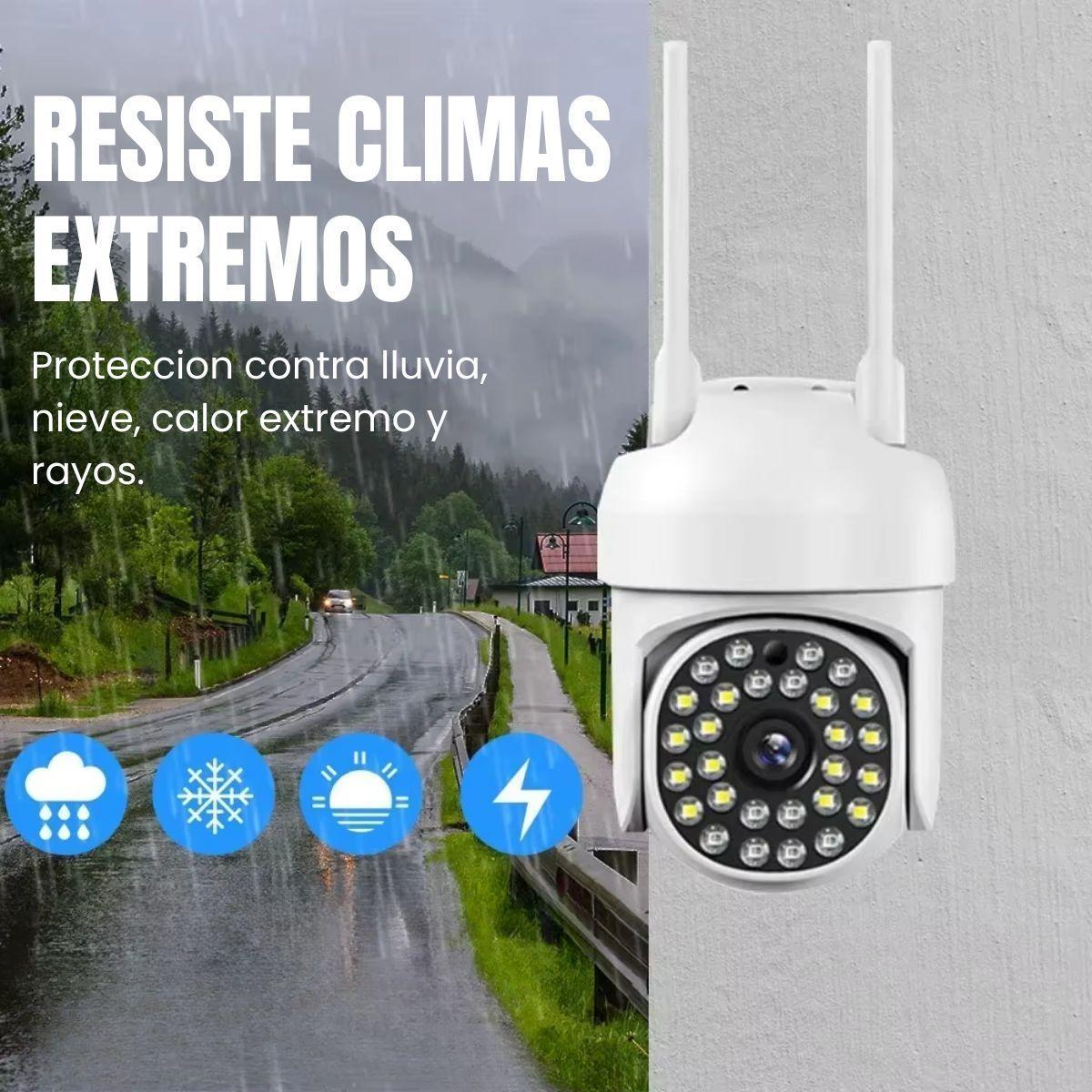 Cámara Seguridad Exterior Wifi  FullHD 1080p Jortan JT-8161QJ Ip Yoosee 2mp Vigilancia Domo-4
