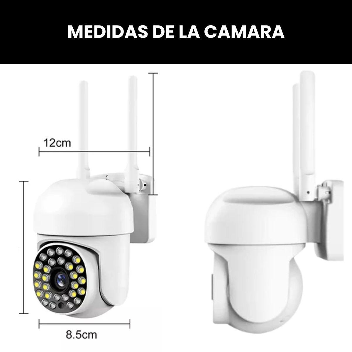 Cámara Seguridad Exterior Wifi  FullHD 1080p Jortan JT-8161QJ Ip Yoosee 2mp Vigilancia Domo-6