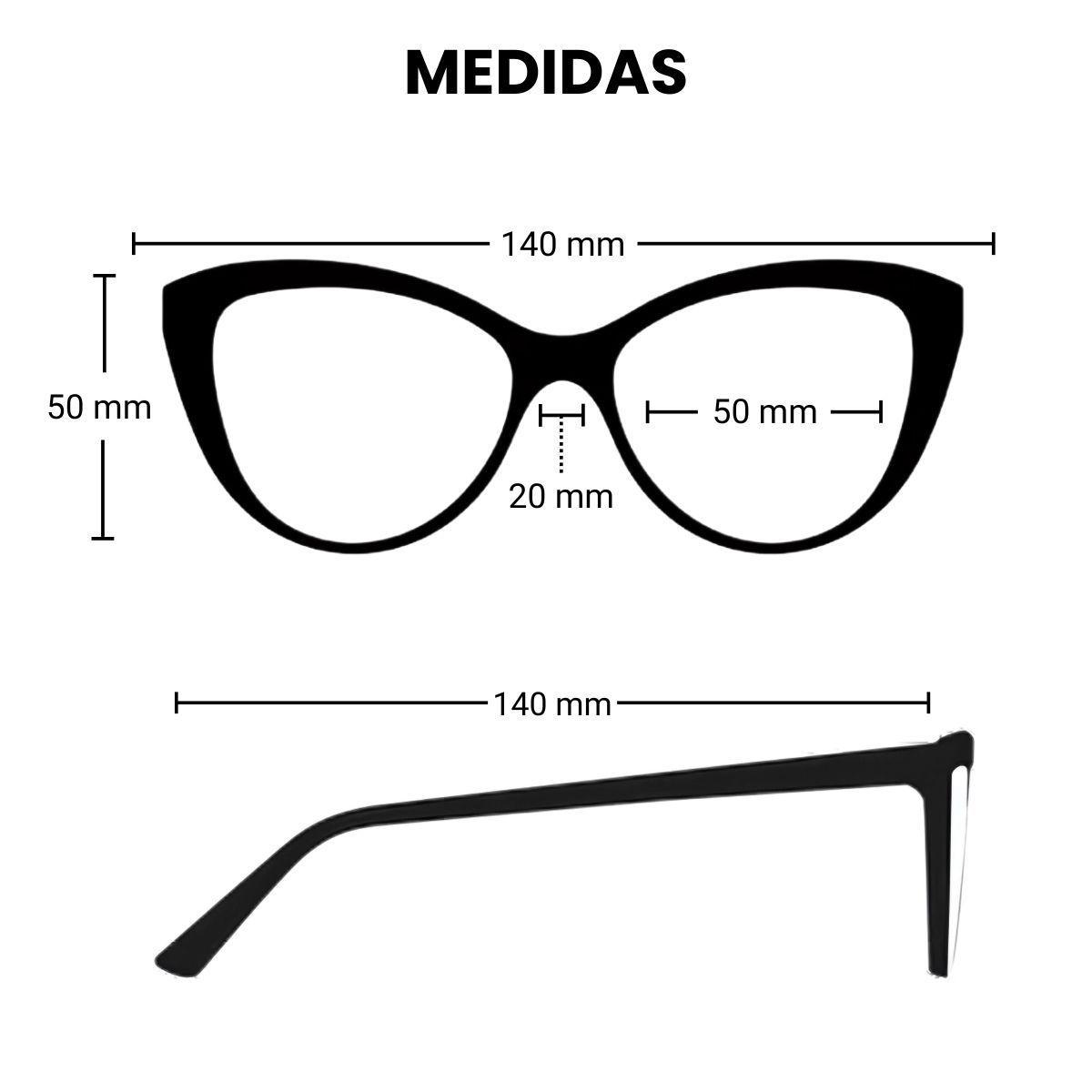 Lentes de Lectura Opticos para mujer Achik Scarlet Sapphire Cat Eye con filtro para luz azul-5