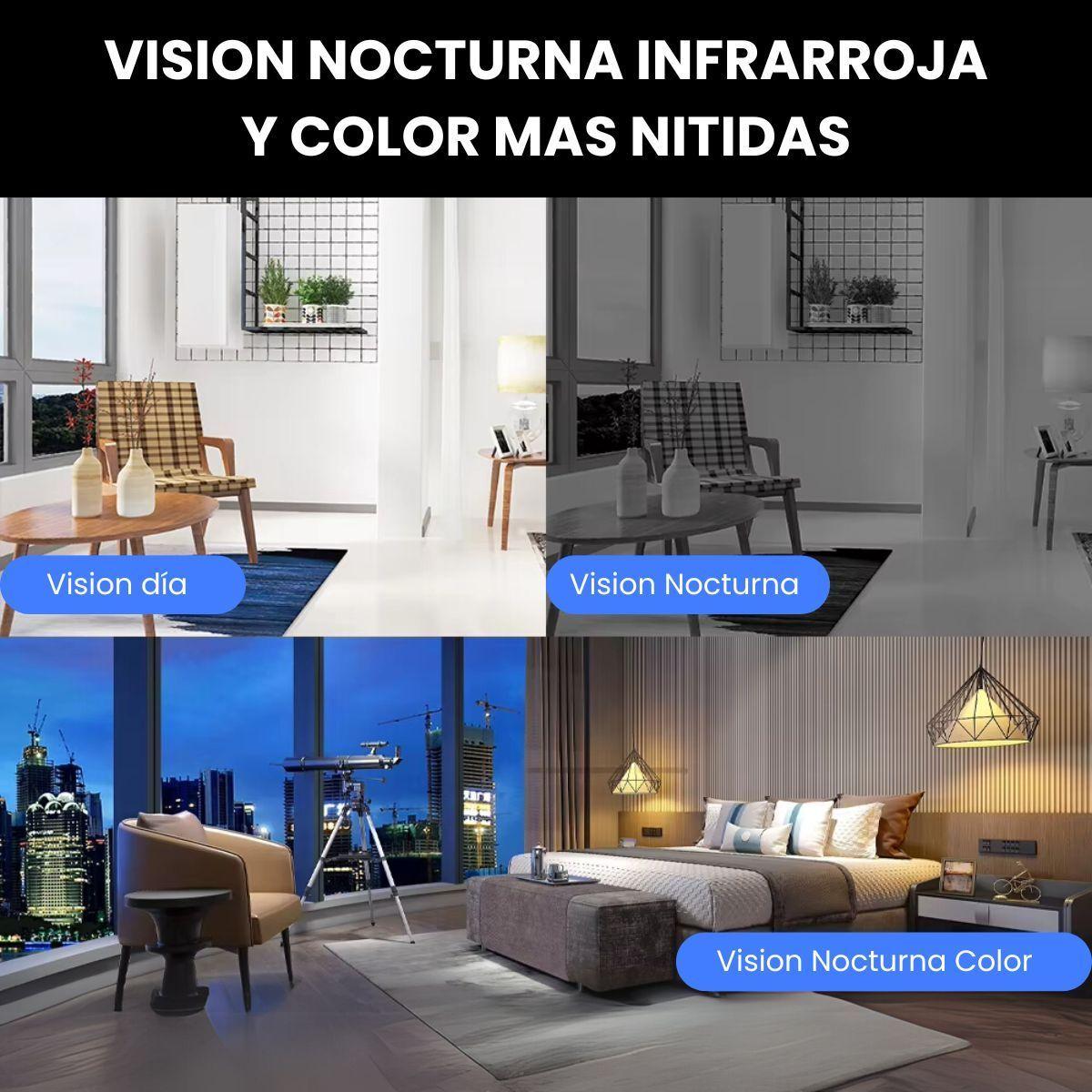Cámara Seguridad Exterior Wifi FullHD 1080p Jortan JT-8160QJ Ip Yoosee 2mp Vigilancia Domo-5