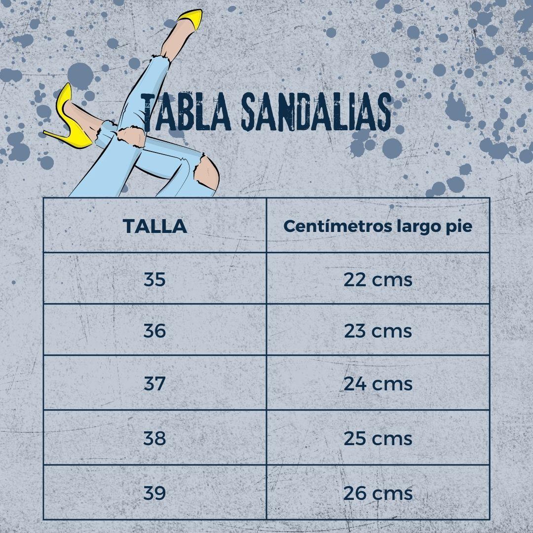 Sandalia mujer Lia Blanco-2