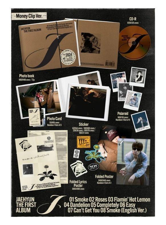 JAEHYUN - The 1st Album 'J' (Money Clip Ver.) | CD-1