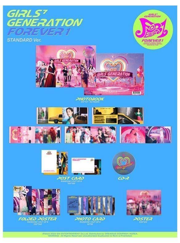 GIRLS´ GENERATION - The 7th Album 'FOREVER 1' (Standard Ver.) |CD-2
