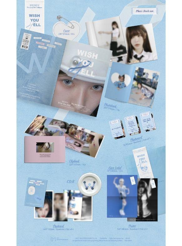 WENDY - The 2nd Mini Album 'Wish You Hell' (Photo Book Ver.) | CD-2