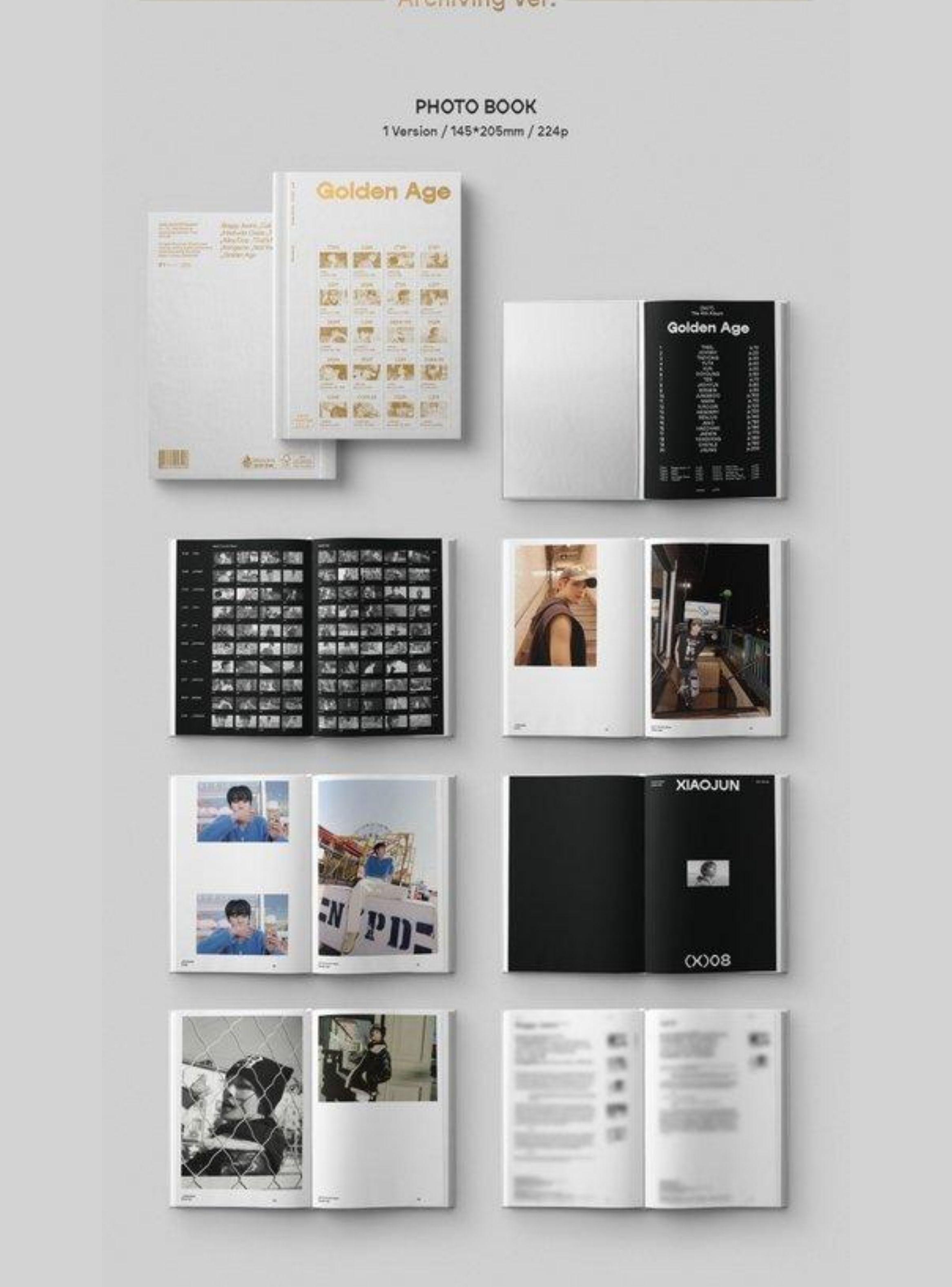 NCT - The 4th Album 'THE GOLDEN AGE' (Photobook ver.) (Archiving Ver.) - Group | CD-2