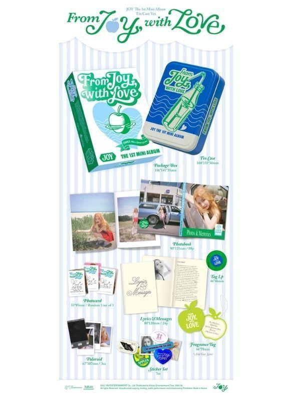 JOY - The 1st Mini Album 'From JOY, with Love' (Tin Case Ver.)(SMART ALBUM) | CD-2