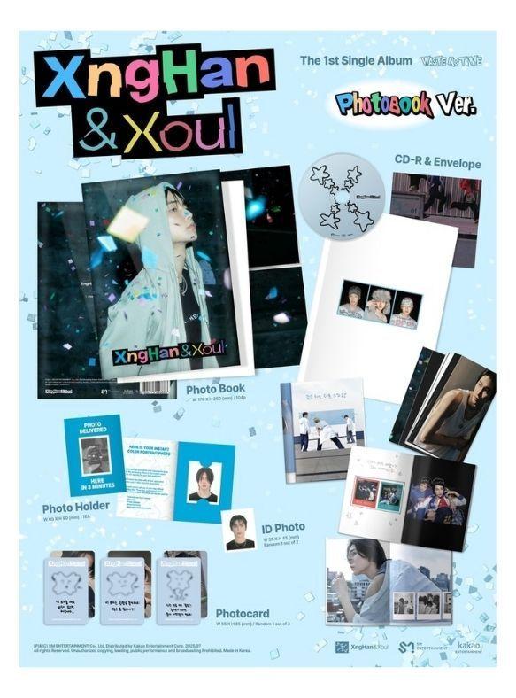 XngHan&Xoul - The 1st Single 'Waste No Time' (Photo Book Ver.) | CD-2