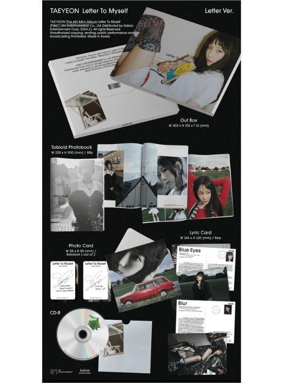 TAEYONG - The 6th Mini Album 'Letter To Myself’ (Letter Ver.) | CD-1