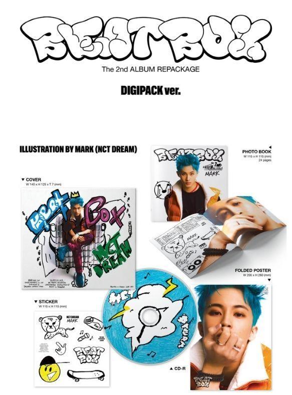NCT DREAM - The 2nd Repackage Album 'Beatbox' (Digipack Ver.) | CD-1